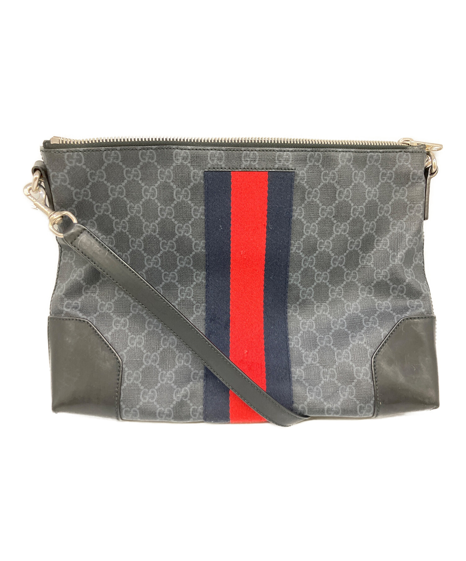 新品未使用 GUCCI グッチ GGスプリーム ショルダーバッグ PVC 中古・古着通販】GUCCI (グッチ) ショルダーバッグ GGスプリーム