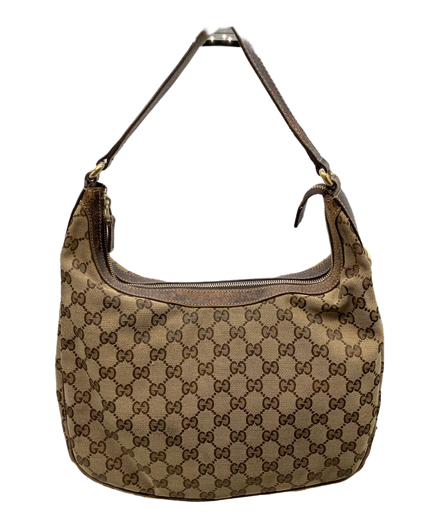 中古・古着通販】GUCCI (グッチ) ワンショルダーバッグ ブラウン 