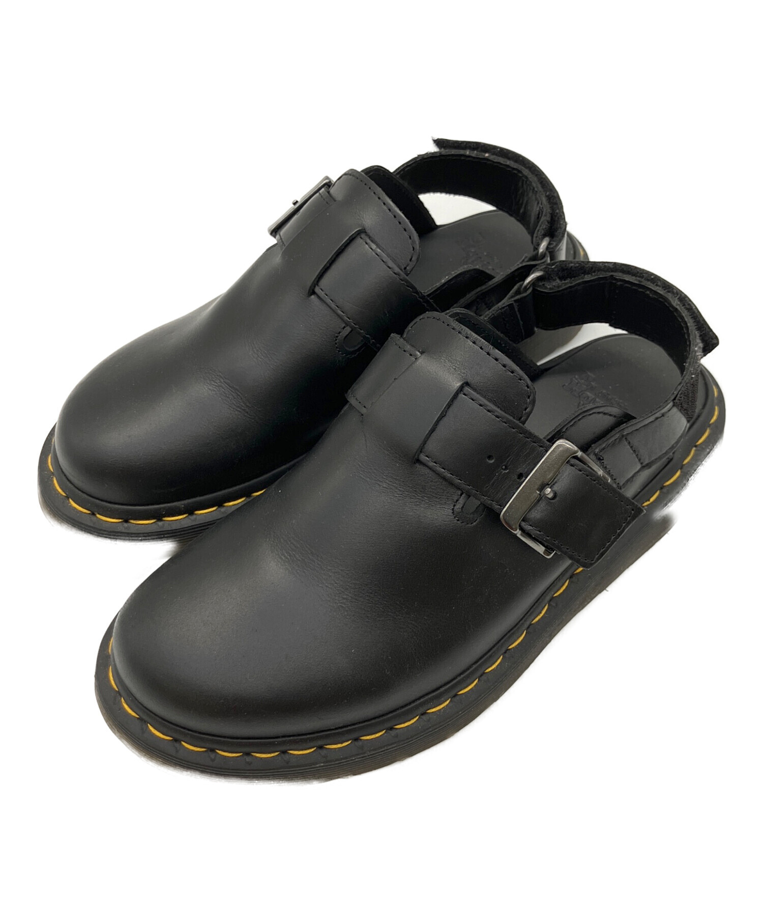【お値下げ中】Dr.Martens ブラックサンダル 6 UK / 8 US 中古・古着通販】Dr.Martens (ドクターマーチン) サンダル ブラック