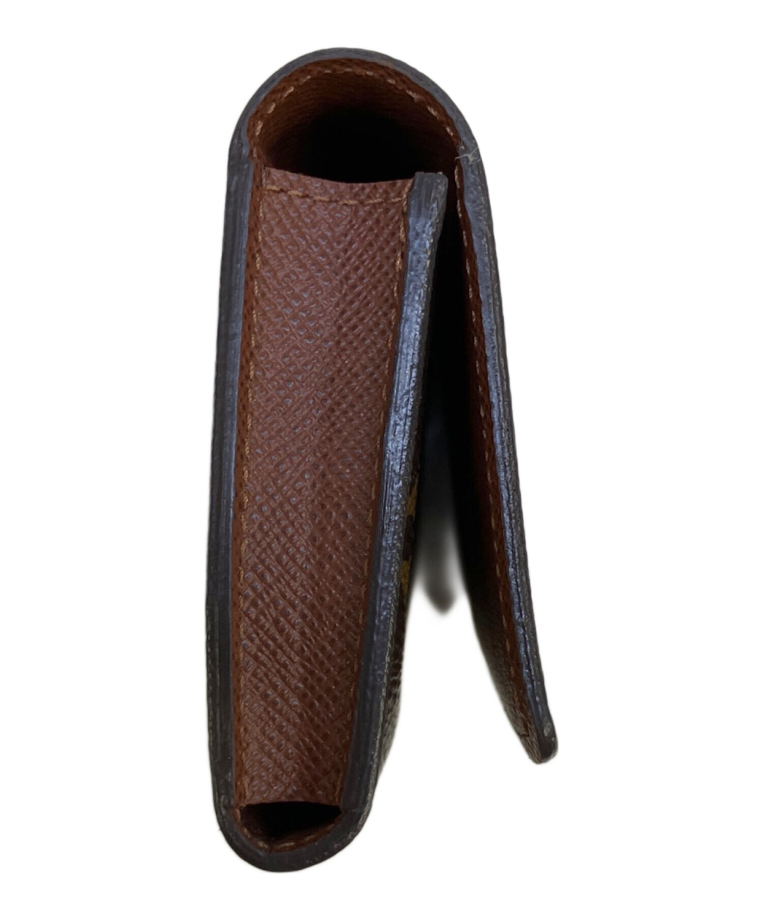 Louis Vuitton 名刺入れ モノグラムブラウン！ヴィンテージ、廃盤品！ 中古・古着通販】LOUIS VUITTON (ルイ ヴィトン) カードケース