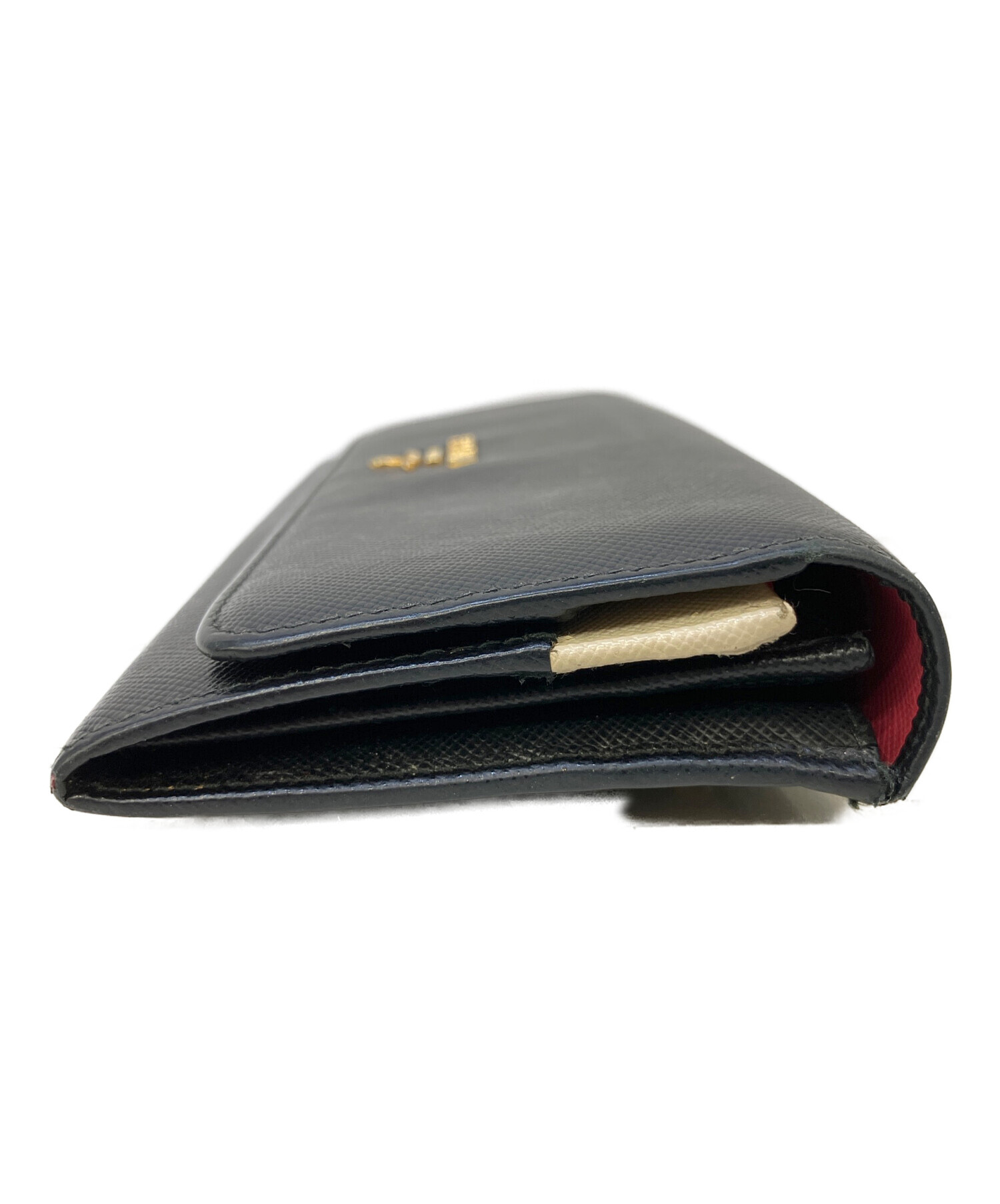 中古・古着通販】PRADA (プラダ) 長財布 ブラック｜ブランド・古着通販 