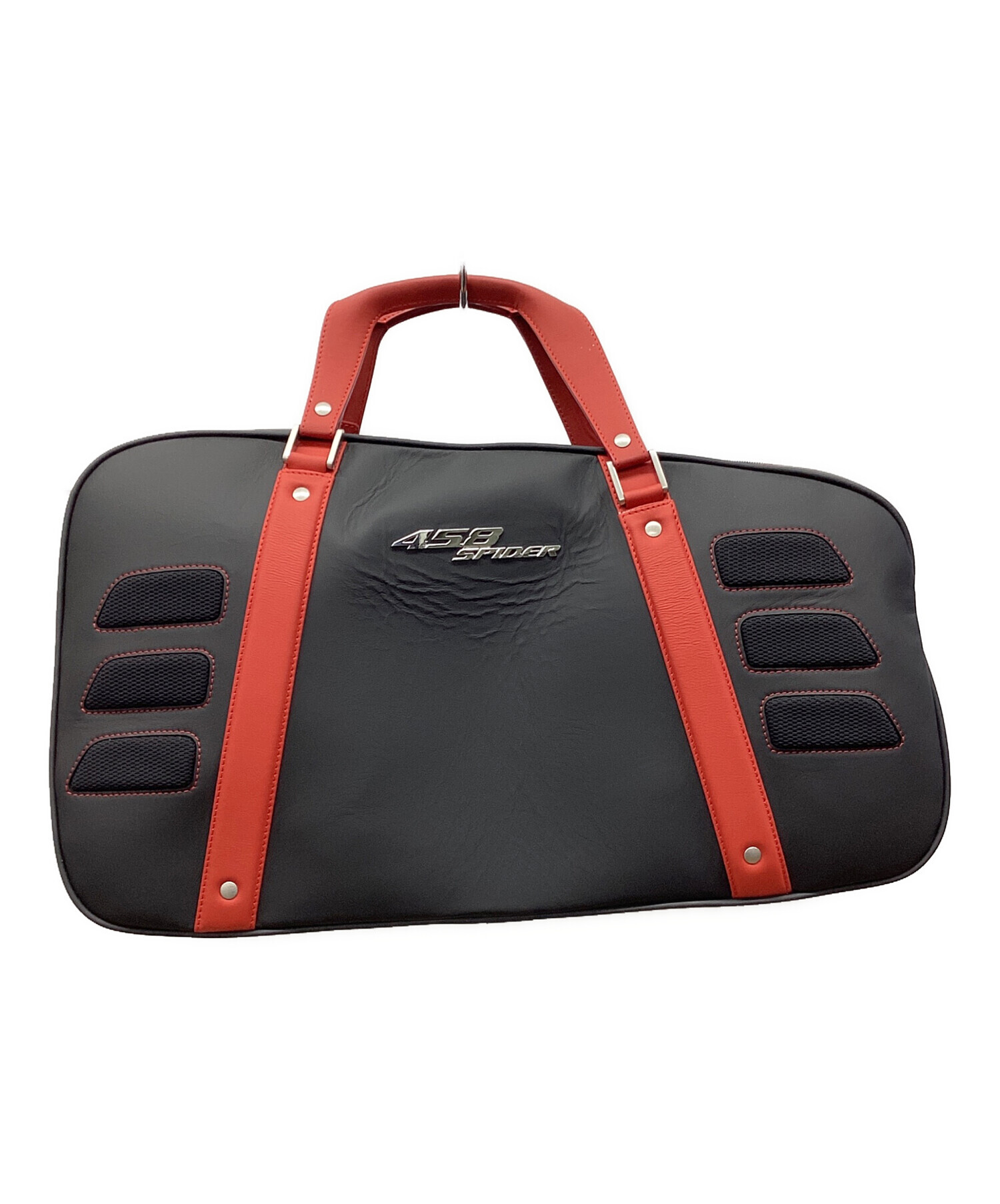 2/11のみ値下げ【非売品】フェラーリ　12チリンドリ　革製ボストンバッグ 中古・古着通販】Ferrari (フェラーリ) ボストンバッグ ブラック