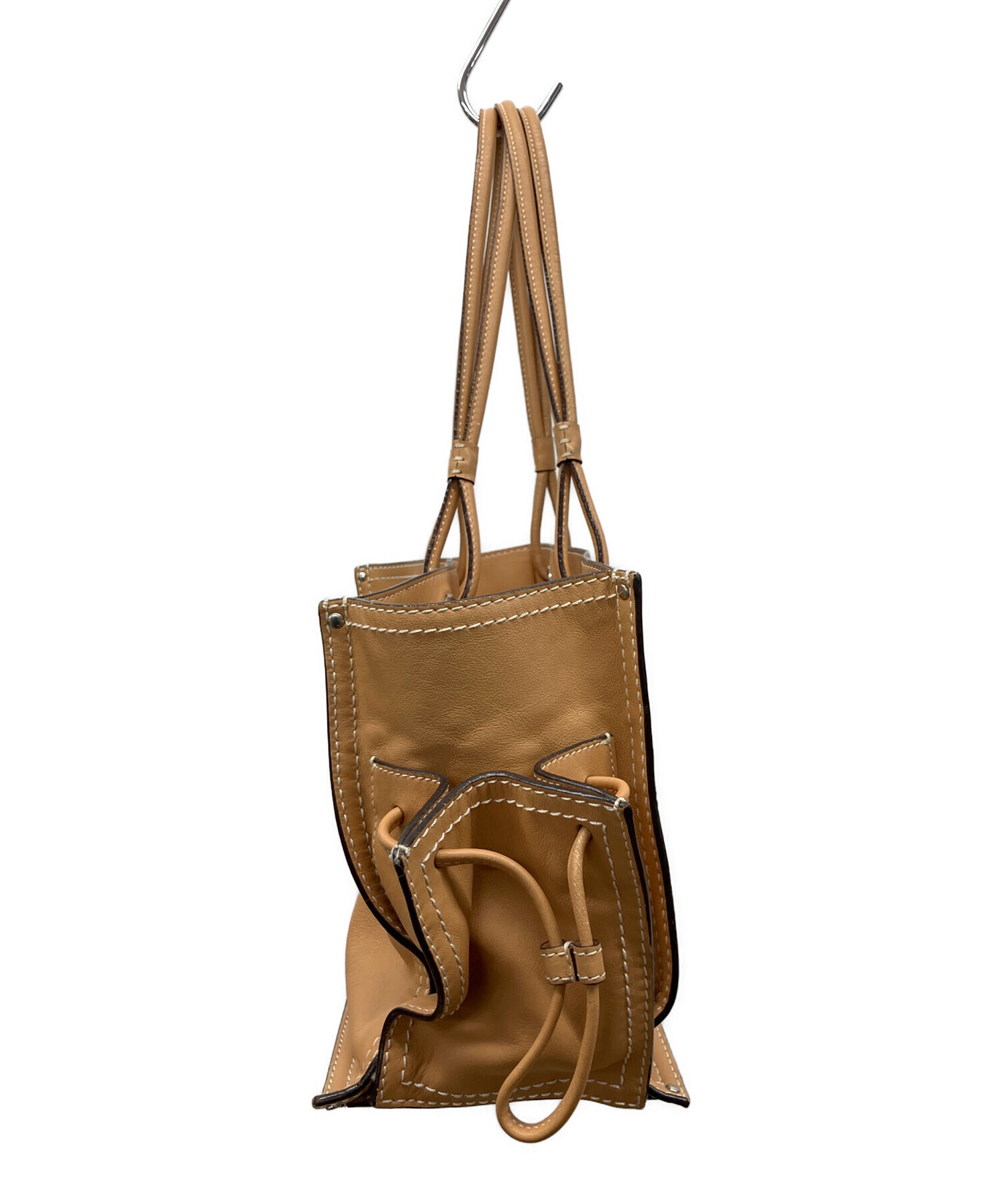 ロエベ ショッパートー トバッグ アナグラム A4 中古・古着通販】LOEWE (ロエベ) アナグラムショッパートートバッグ