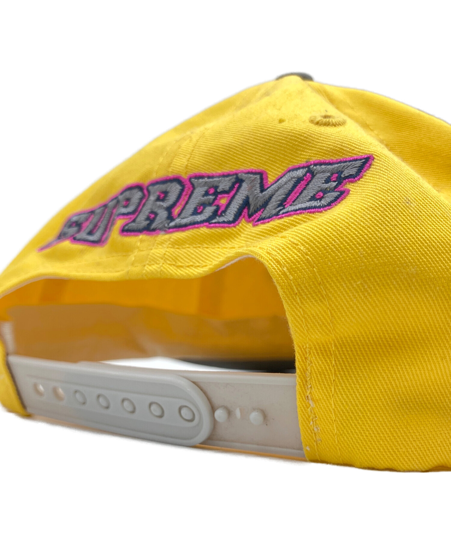 シュプリーム　SUPREME ジェットキャップ　イエロー　黄色 中古・古着通販】SUPREME (シュプリーム) キャップ イエロー｜ブランド
