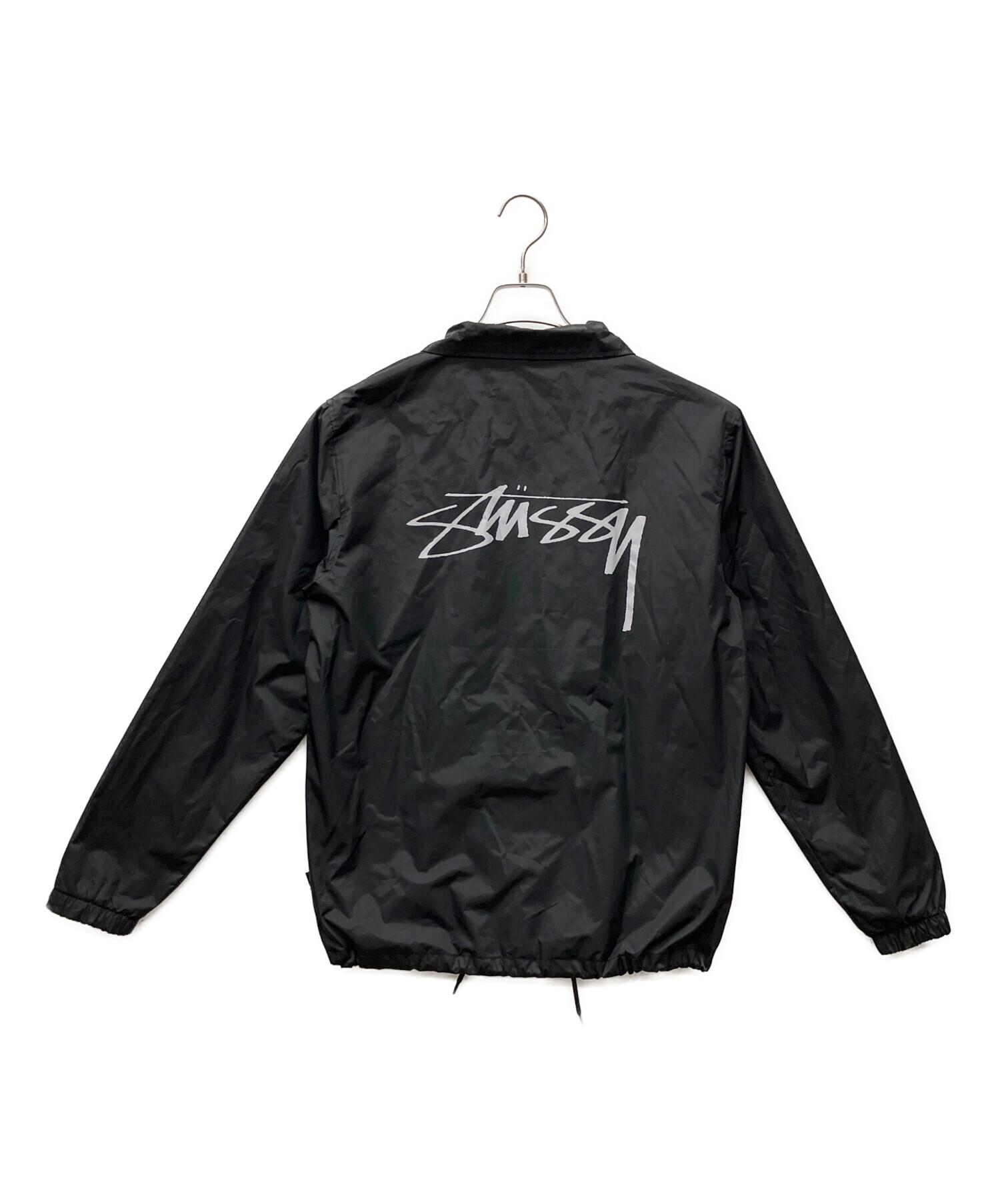 中古・古着通販】stussy (ステューシー) ナイロンジャケット ブラック