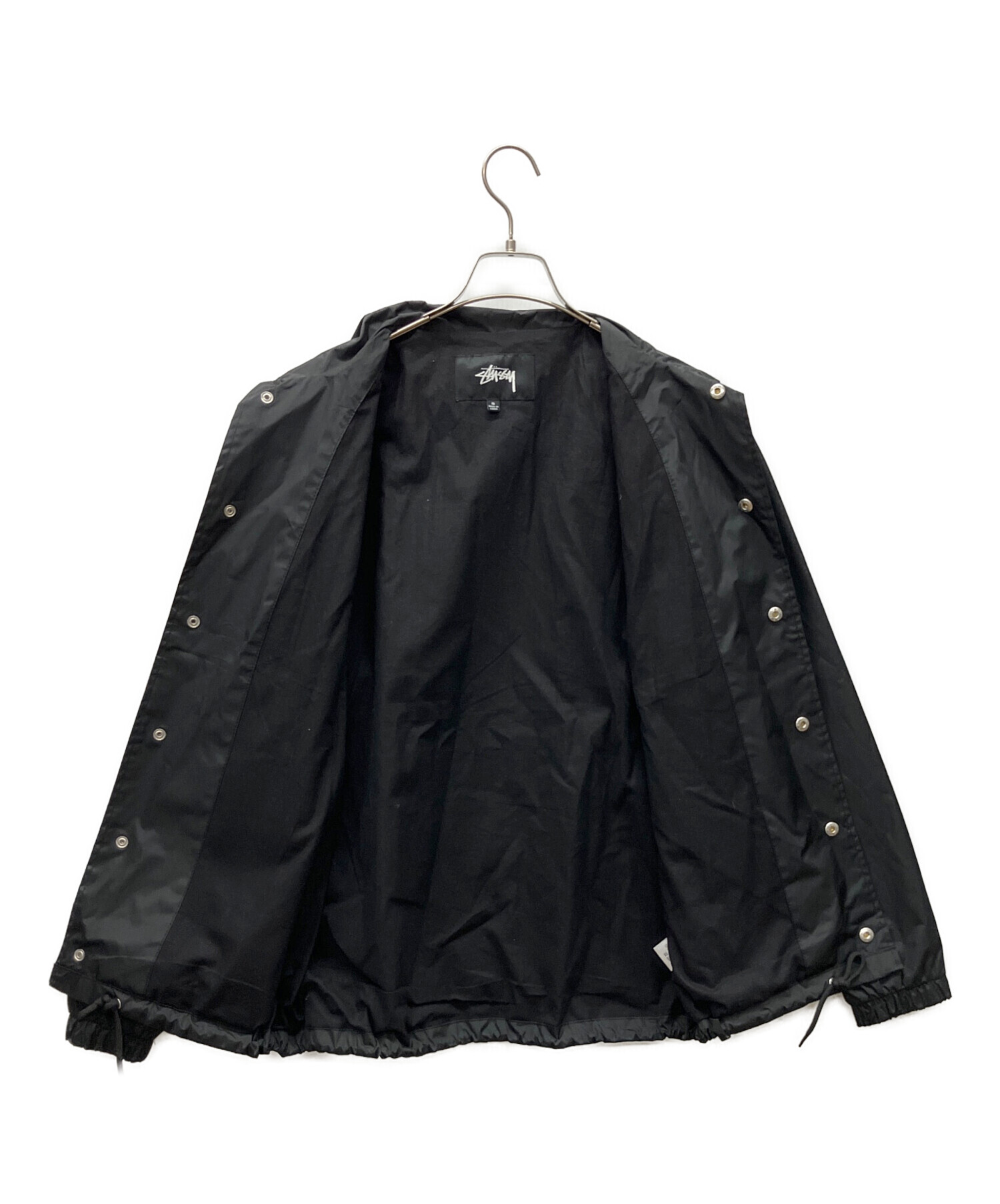 中古・古着通販】stussy (ステューシー) ナイロンジャケット ブラック
