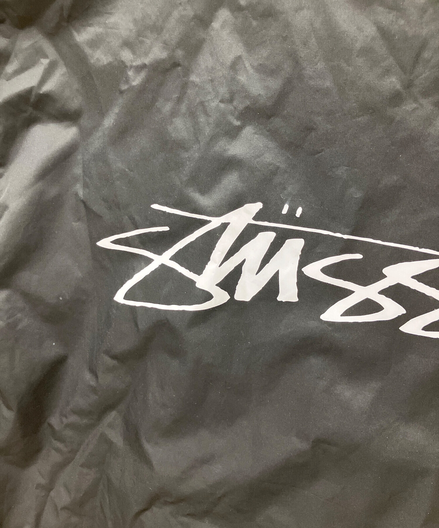 中古・古着通販】stussy (ステューシー) ナイロンジャケット ブラック