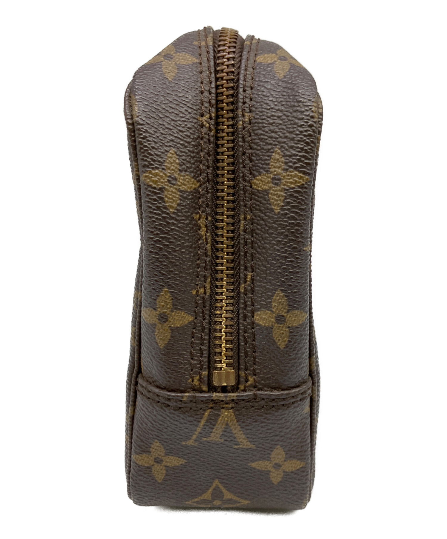Louis Vuitton ブラウンポーチ 中古・古着通販】LOUIS VUITTON (ルイ ヴィトン) コスメポーチ