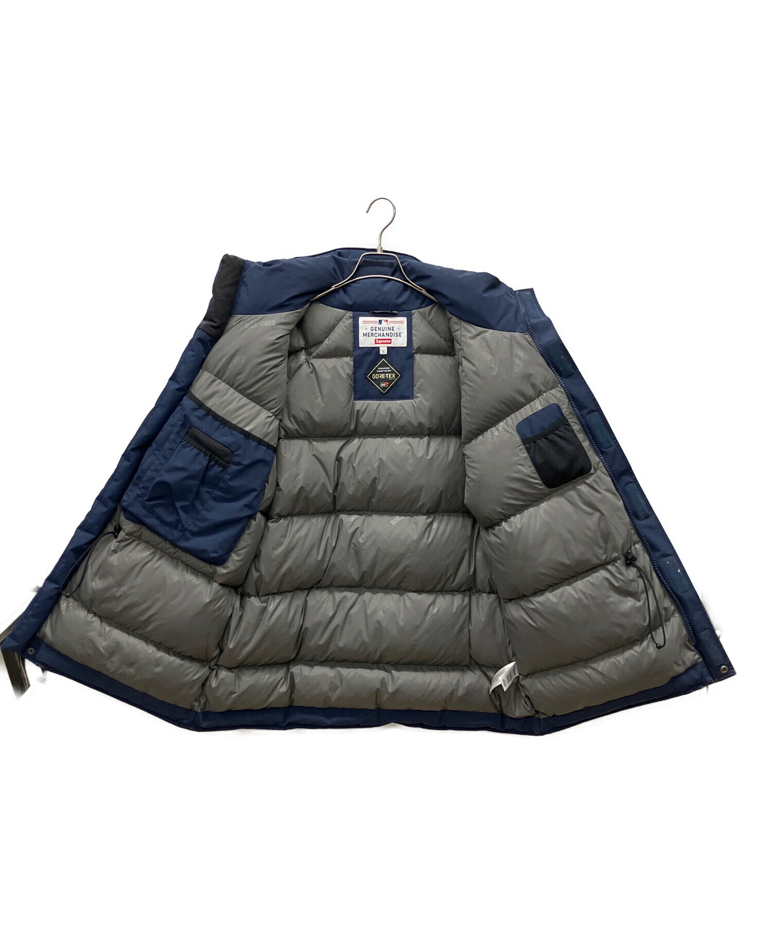 中古・古着通販】SUPREME (シュプリーム) ダウンジャケット ネイビー