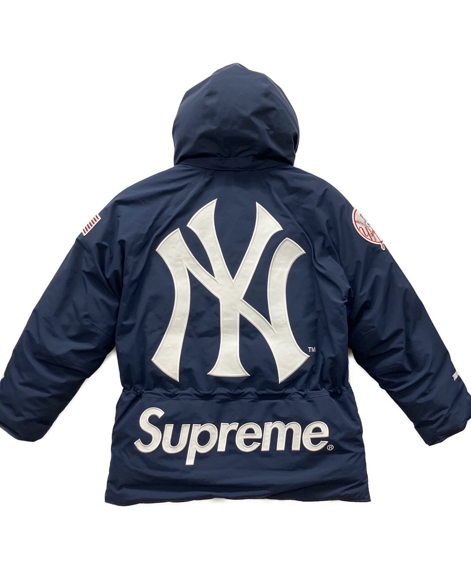 中古・古着通販】SUPREME (シュプリーム) ダウンジャケット ネイビー
