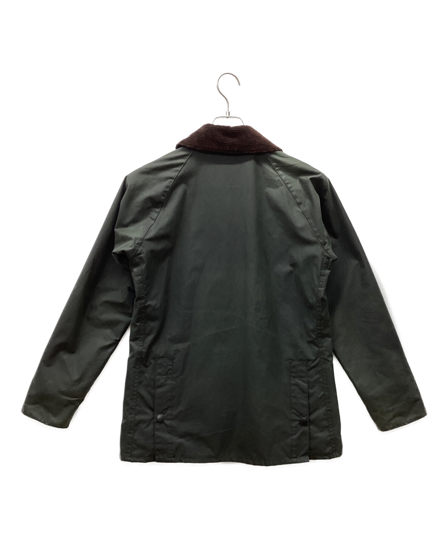 中古・古着通販】Barbour (バブアー) ブルゾン カーキ×ブラウン サイズ
