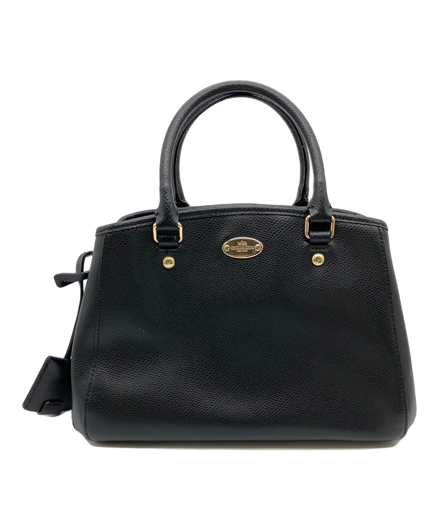 中古・古着通販】COACH (コーチ) 2WAYバッグ ブラック｜ブランド・古着