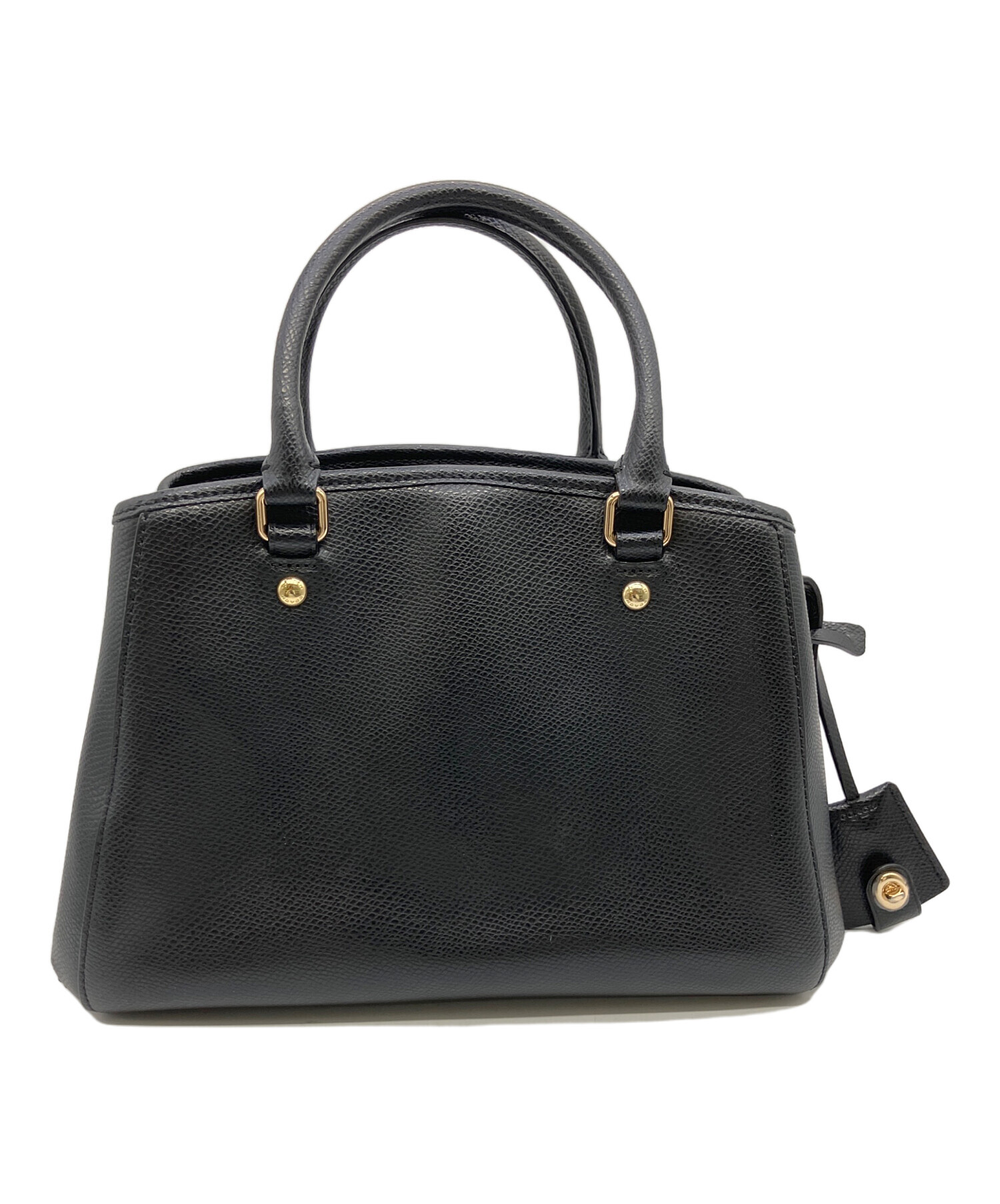 中古・古着通販】COACH (コーチ) 2WAYバッグ ブラック｜ブランド・古着