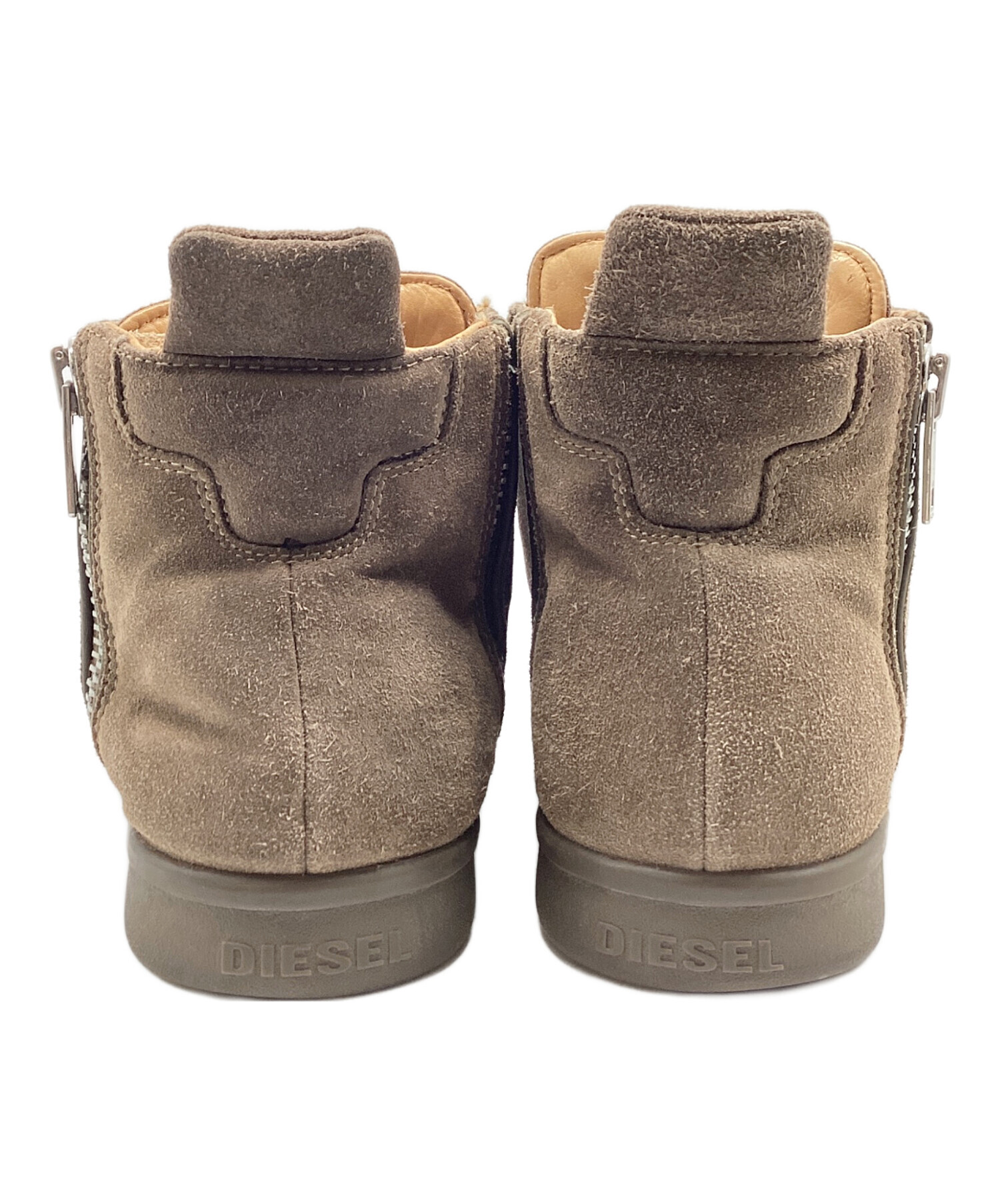 中古・古着通販】DIESEL (ディーゼル) ブーツ グレー サイズ:43