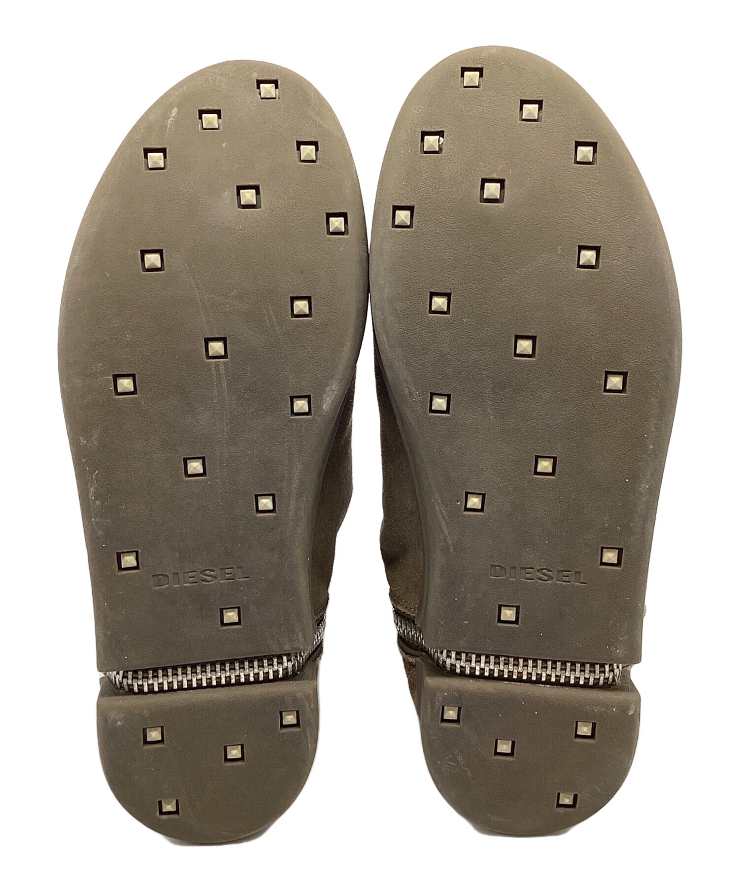 中古・古着通販】DIESEL (ディーゼル) ブーツ グレー サイズ:43
