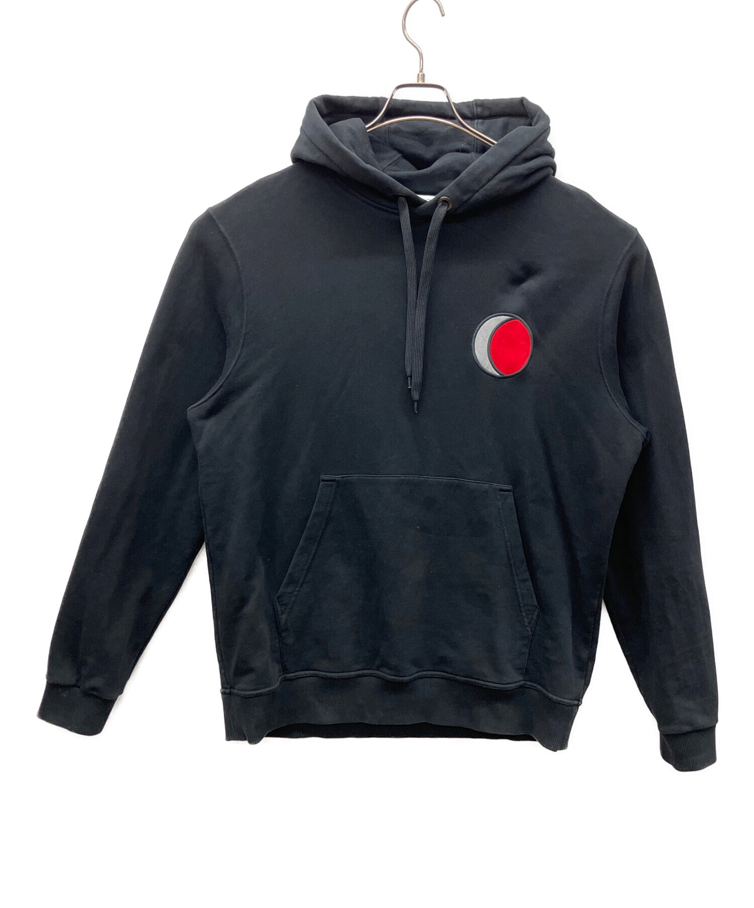 中古・古着通販】BURBERRY (バーバリー) パーカー ブラック サイズ:L 
