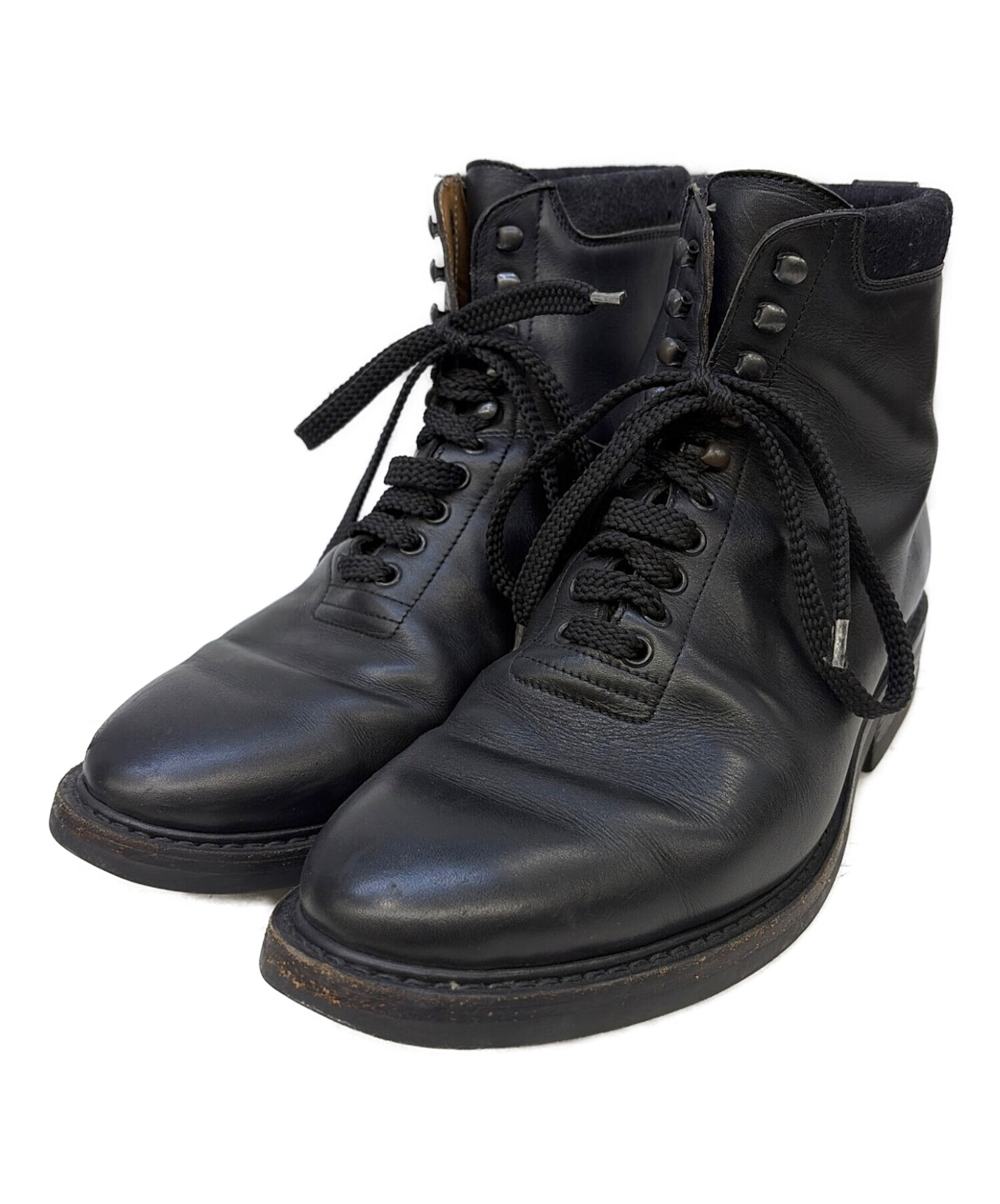 中古・古着通販】LOUIS VUITTON (ルイ ヴィトン) ブーツ ブラック