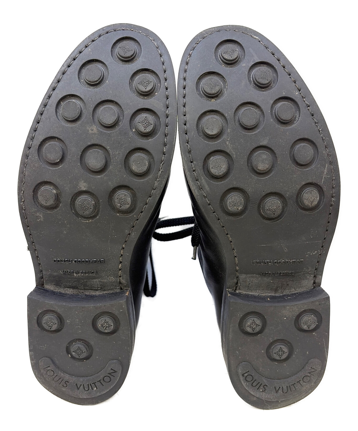正規品　VUITTON レアブーツ　38 24.5cm美品 中古・古着通販】LOUIS VUITTON (ルイ ヴィトン) ブーツ ブラック