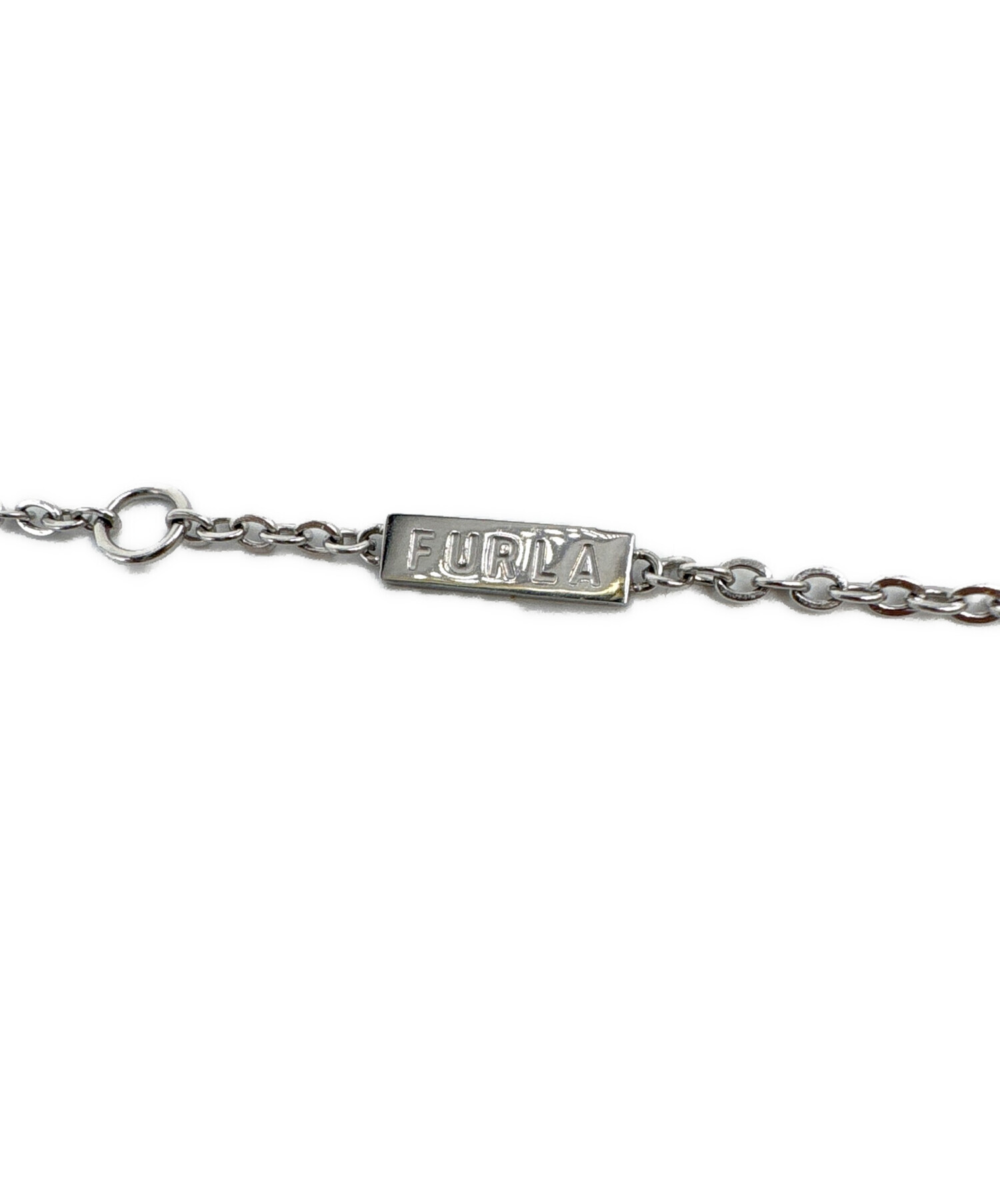 中古・古着通販】FURLA (フルラ) スパークリングネックレス シルバー