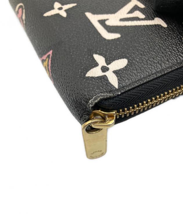 中古・古着通販】LOUIS VUITTON (ルイ ヴィトン) 長財布 ブラック