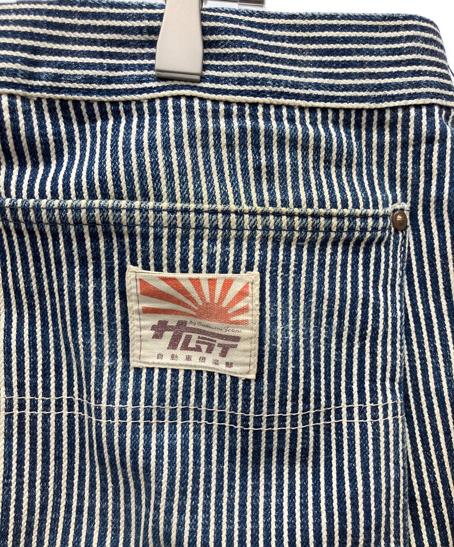 中古・古着通販】SAMURAI (サムライ) ヒッコリーパンツ サイズ:40
