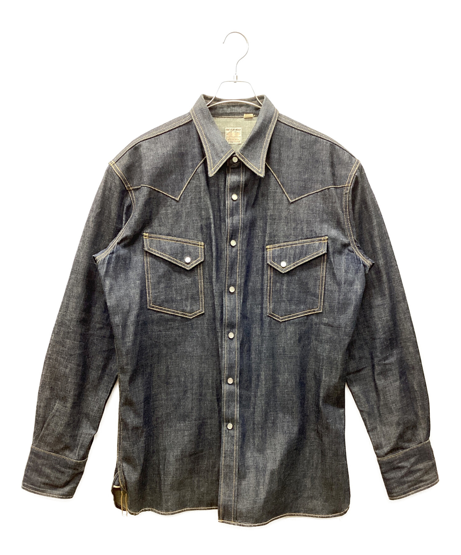 中古・古着通販】THE FLAT HEAD (ザ・フラットヘッド) デニムシャツ