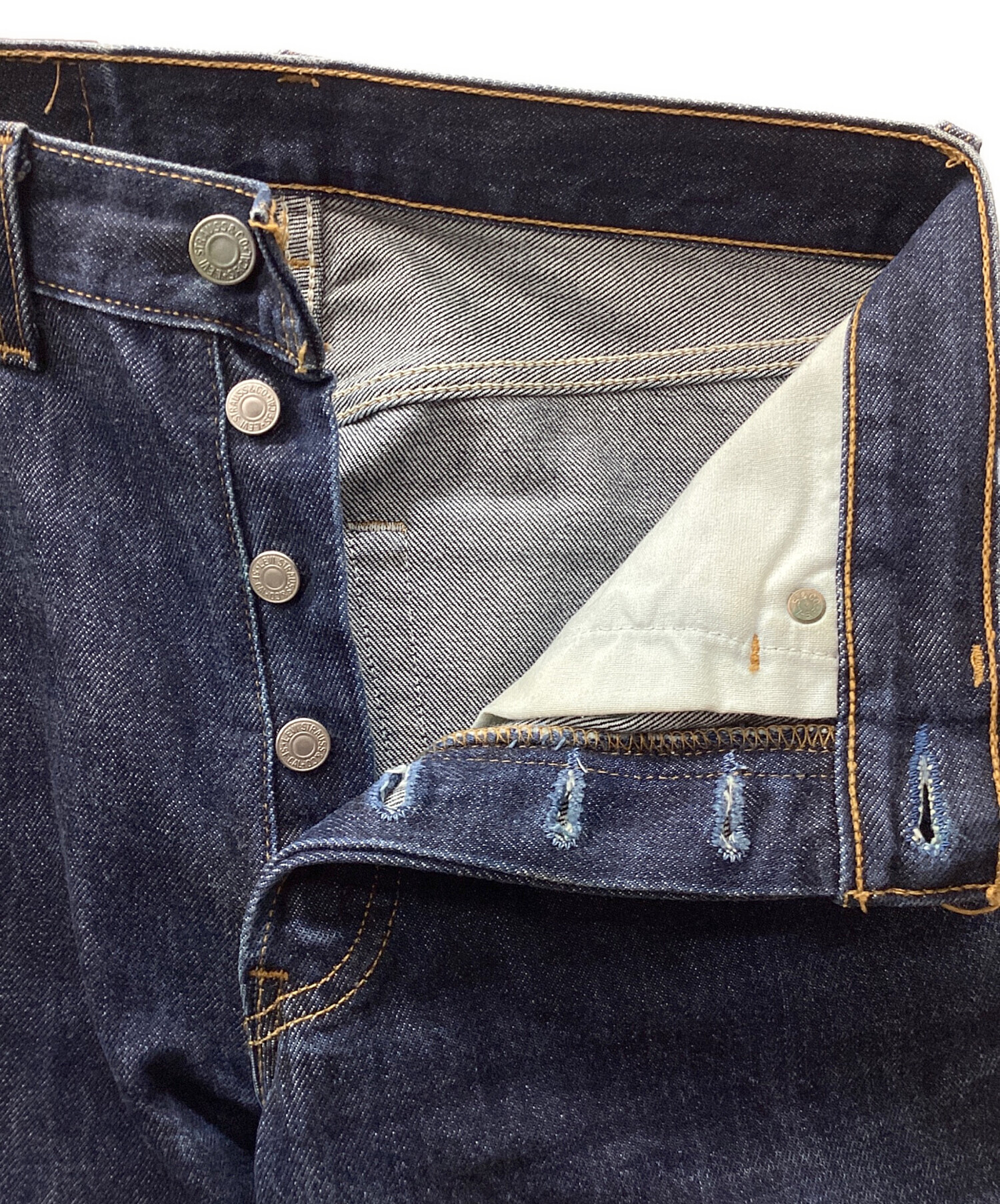 中古・古着通販】LEVI'S (リーバイス) デニムパンツ インディゴ サイズ