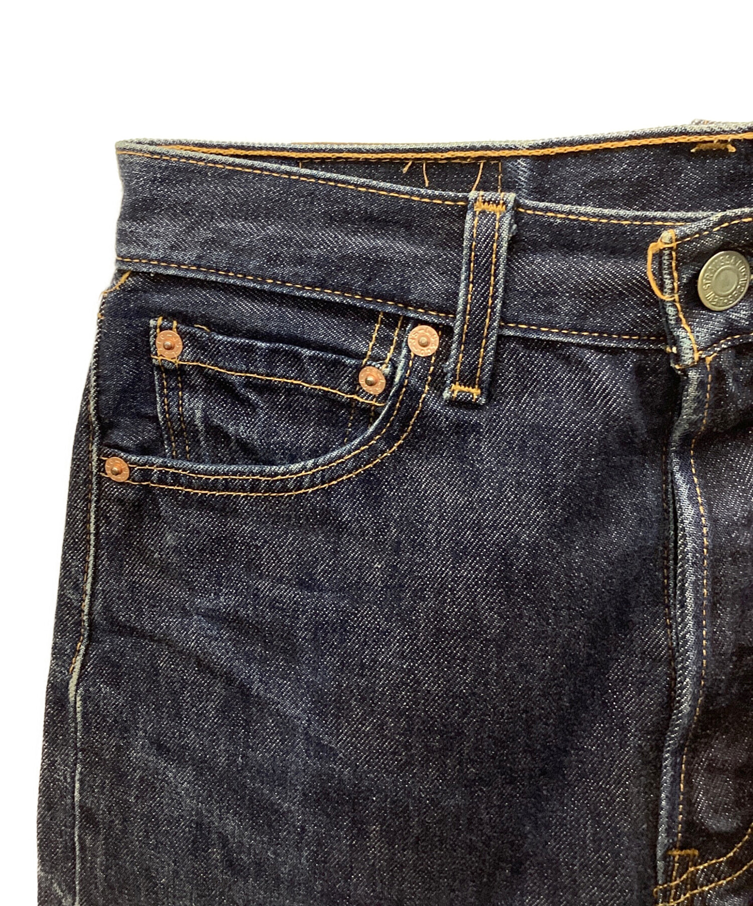 中古・古着通販】LEVI'S (リーバイス) デニムパンツ インディゴ サイズ