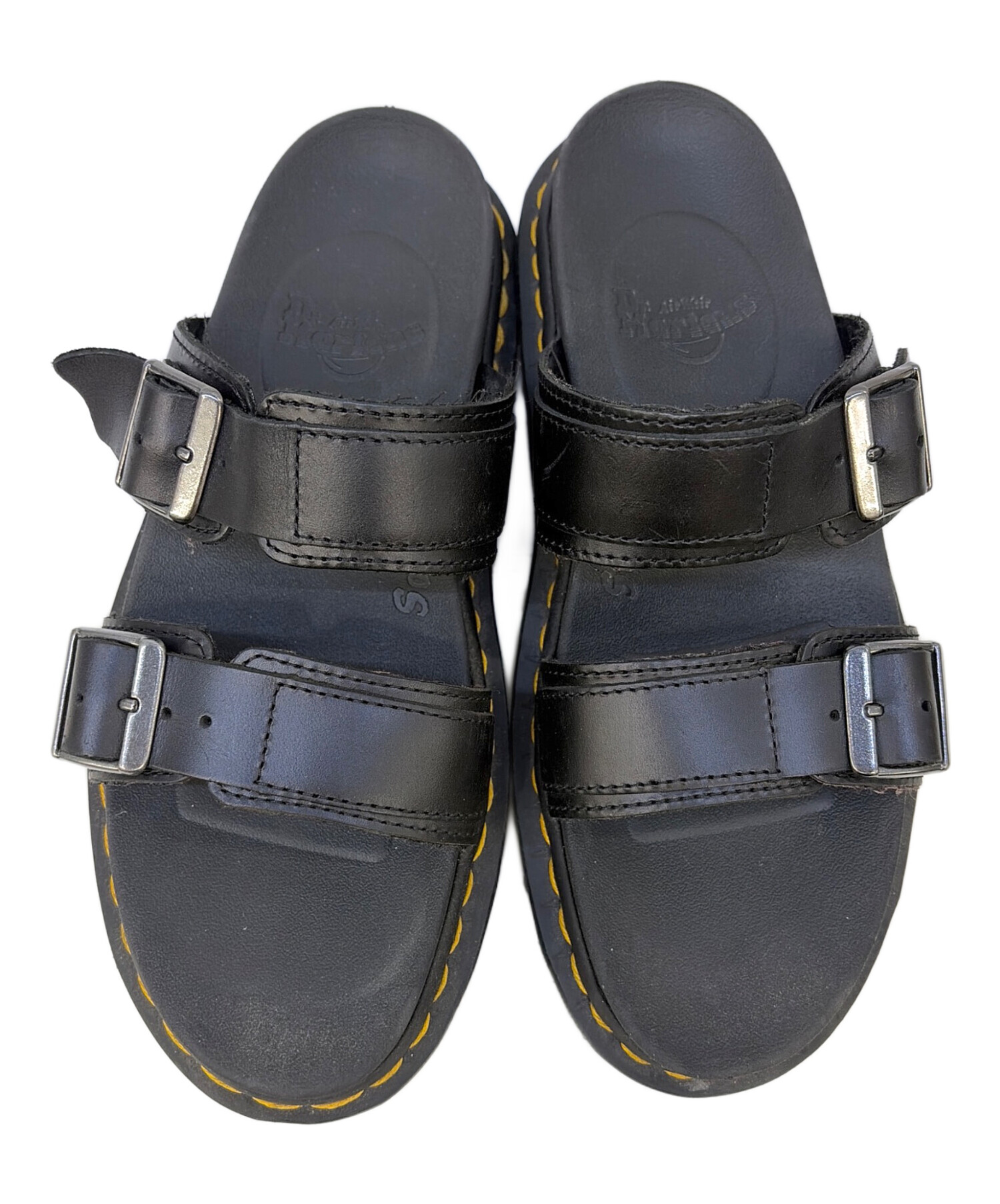 Dr. Martens ブラック ストラップサンダル　未使用に近い 中古・古着通販】Dr.Martens (ドクターマーチン) ストラップサンダル
