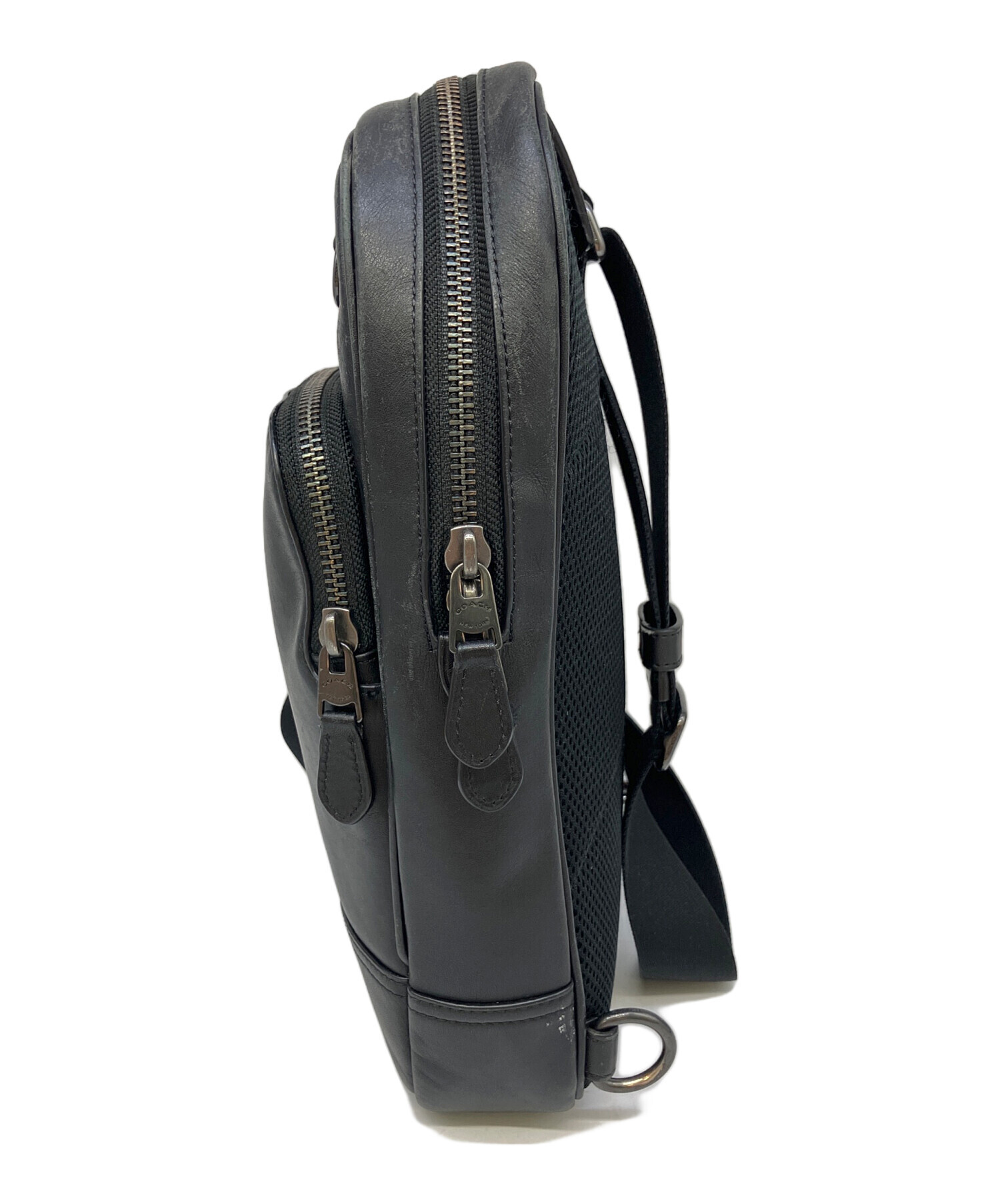 40【未使用級】COACH ボディバッグ 中古・古着通販】COACH (コーチ) ボディバッグ ブラック｜ブランド