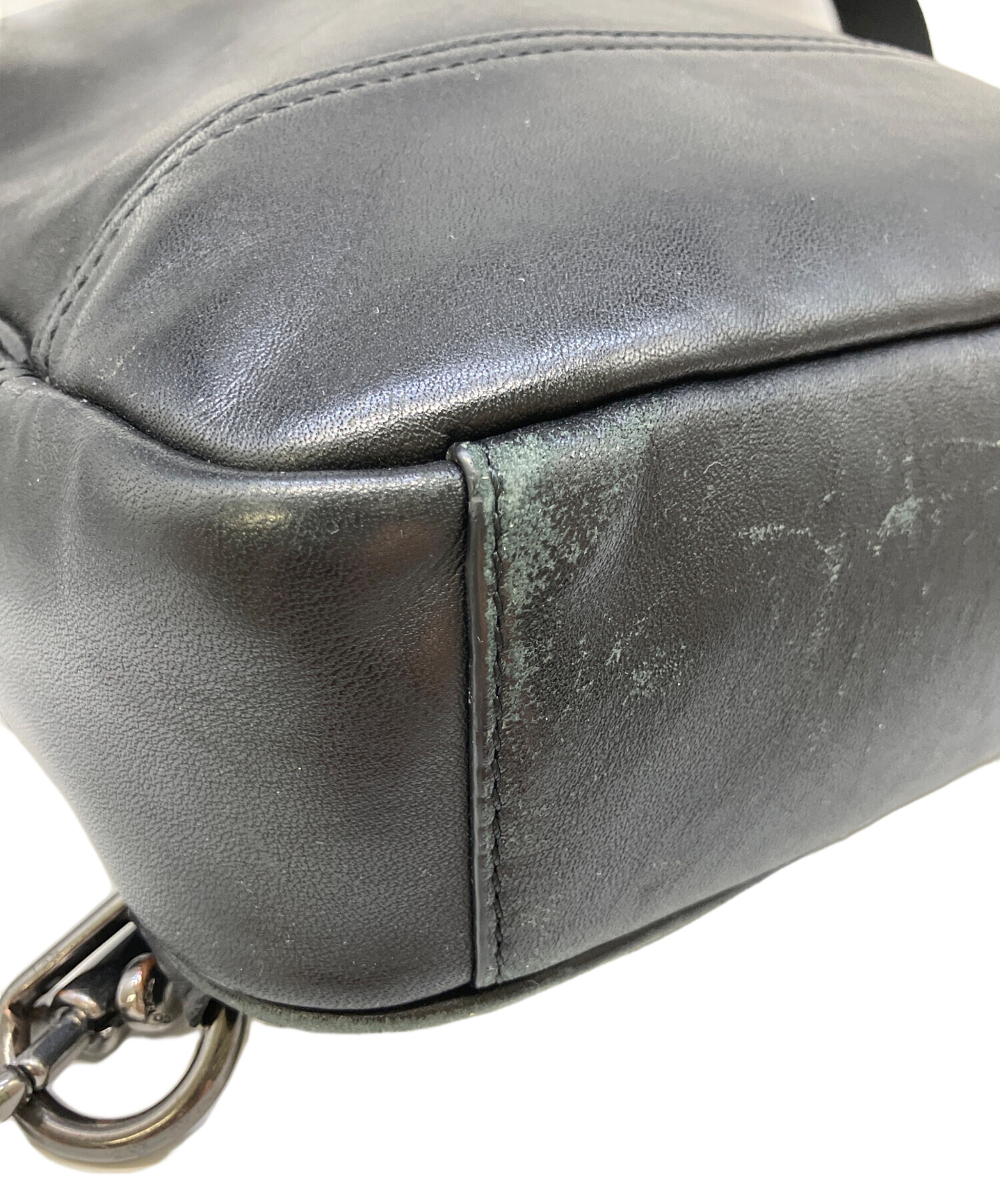 中古・古着通販】COACH (コーチ) ボディバッグ ブラック｜ブランド