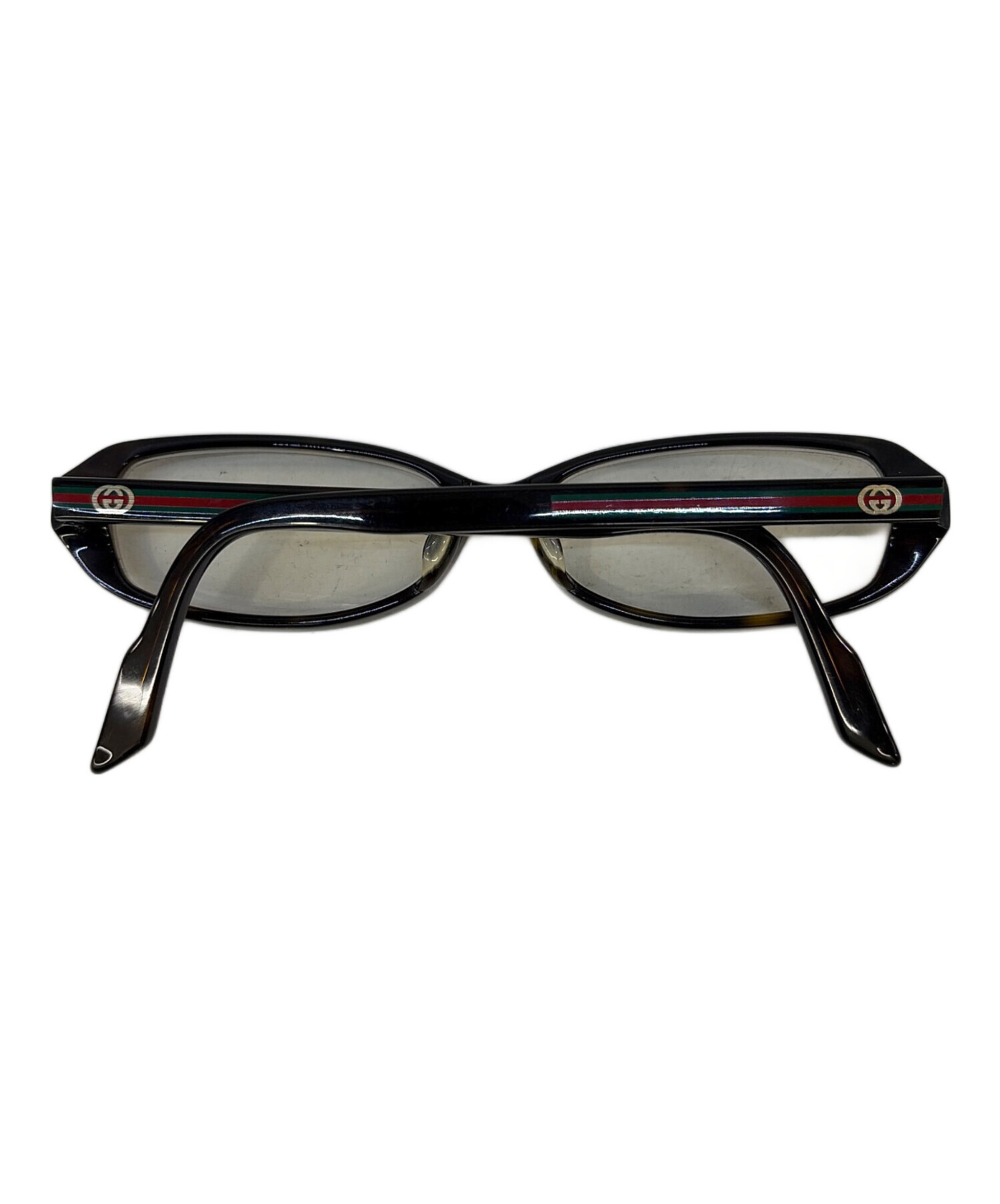 GUCCI 伊達メガネ 希少廃盤 中古・古着通販】GUCCI (グッチ) 伊達眼鏡 ブラック｜ブランド・古着