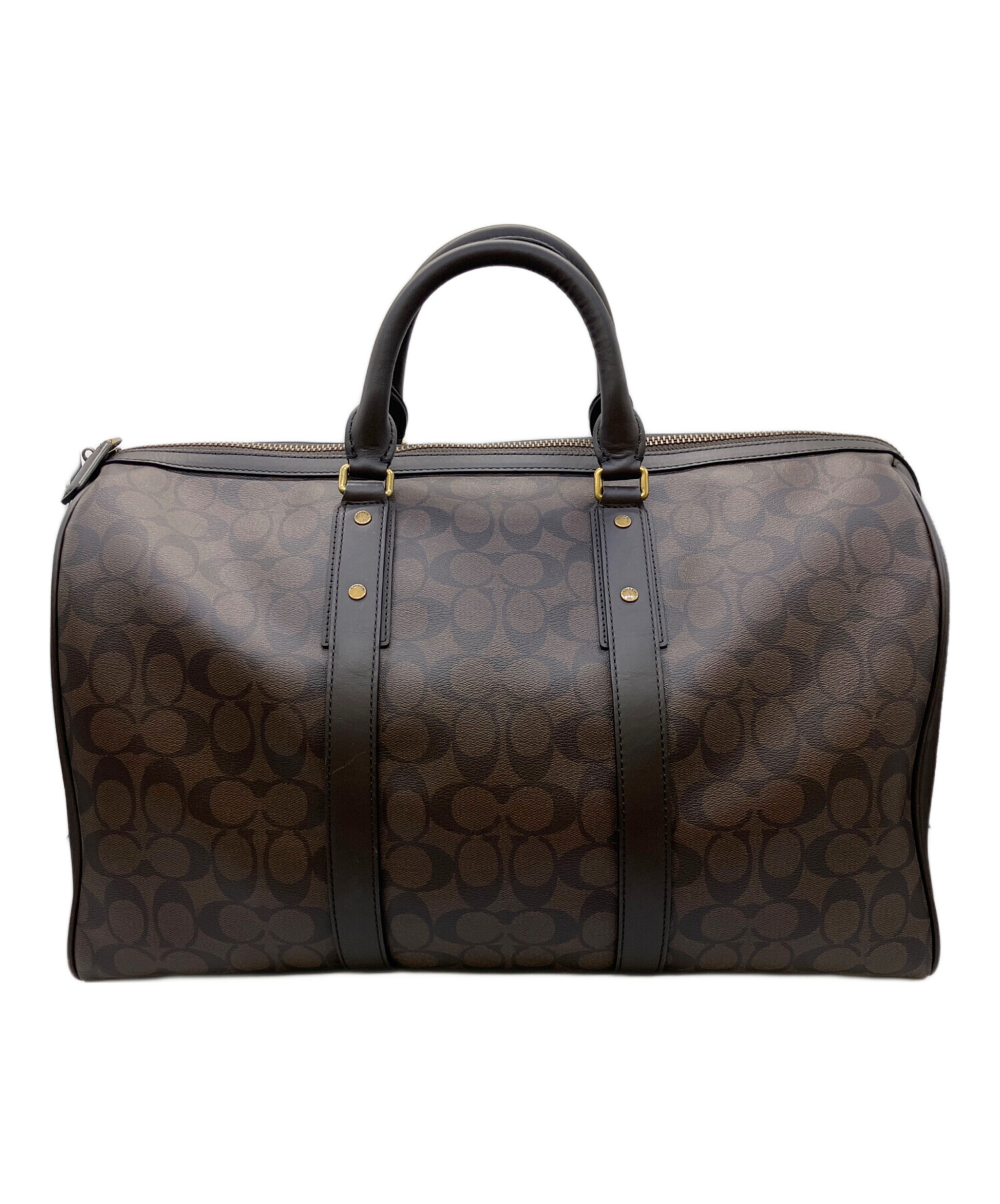中古・古着通販】COACH (コーチ) ボストンバッグ ブラウン｜ブランド