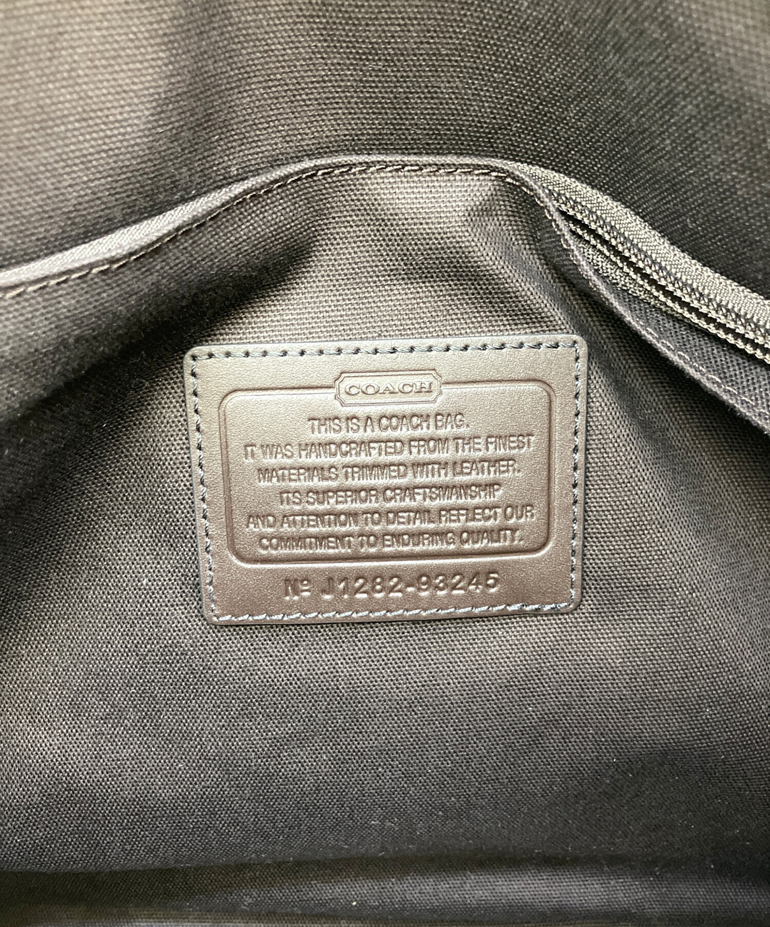 中古・古着通販】COACH (コーチ) ボストンバッグ ブラウン｜ブランド