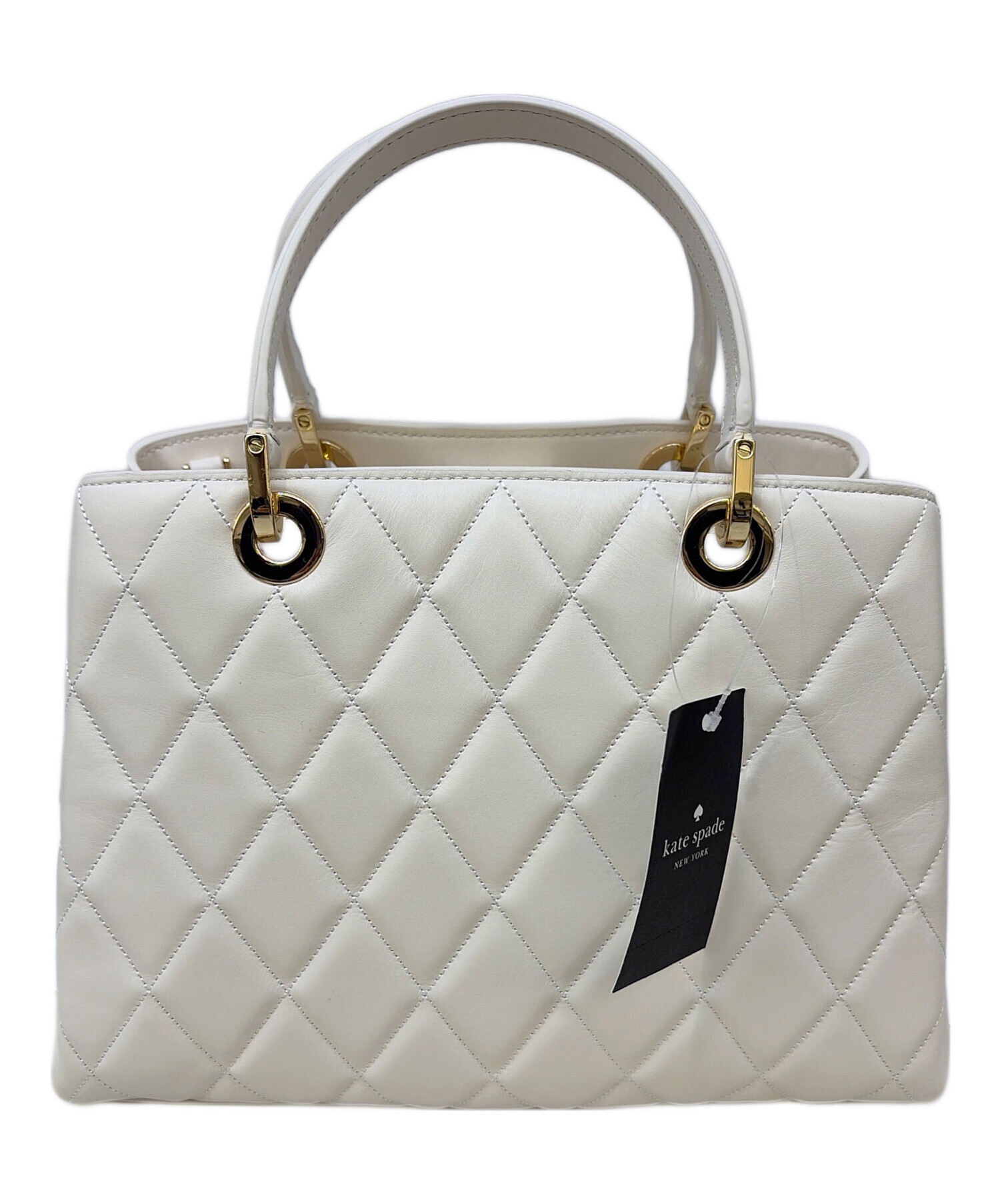 kate spade NEW YORK 2wayバッグ アイボリー 中古・古着通販】Kate Spade (ケイトスペード) 2WAYバッグ アイボリー