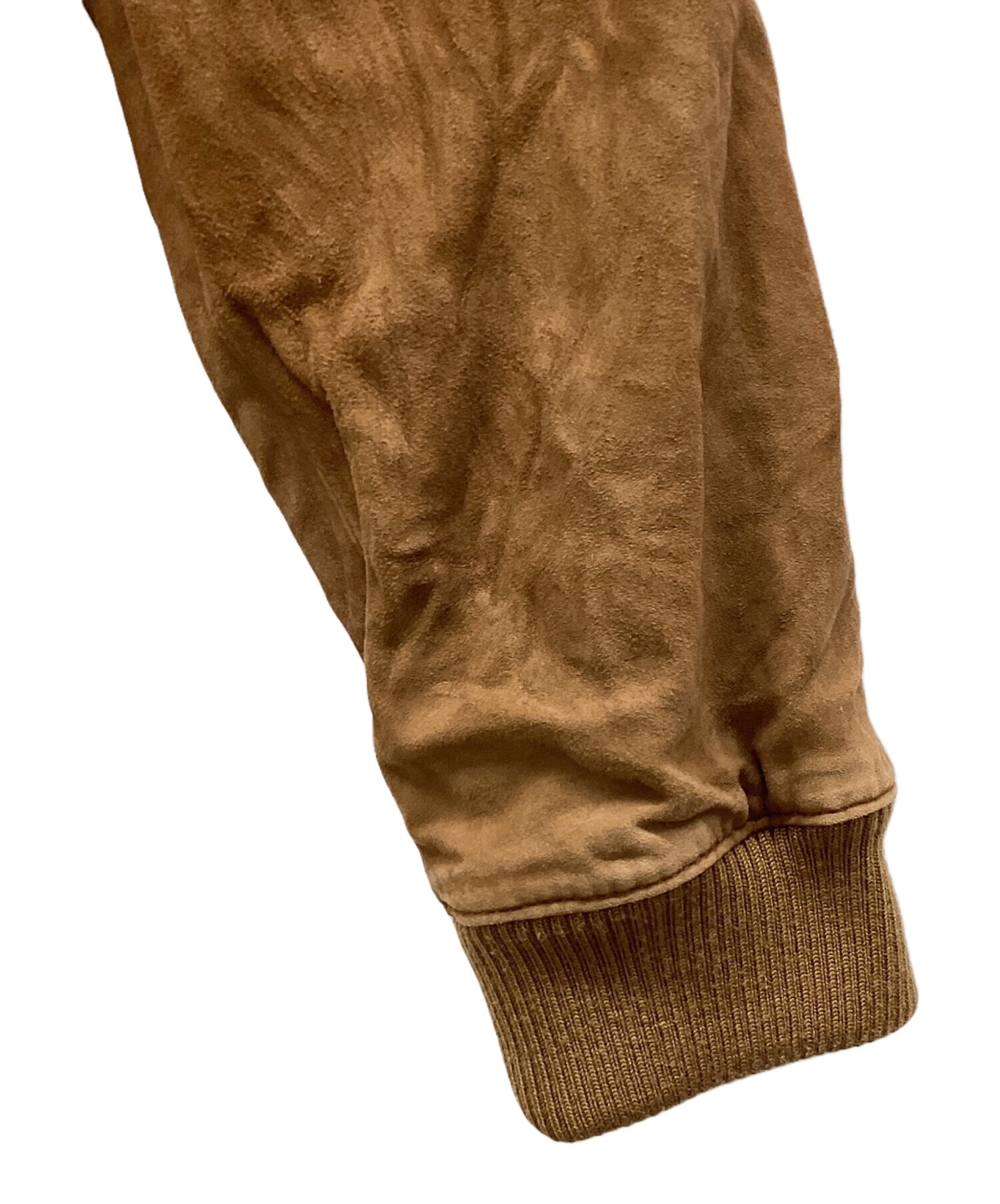 Brook ブルゾン ブラウン サイズ1 中古・古着通販】BROOKS BROTHERS (ブルックスブラザーズ) スエード