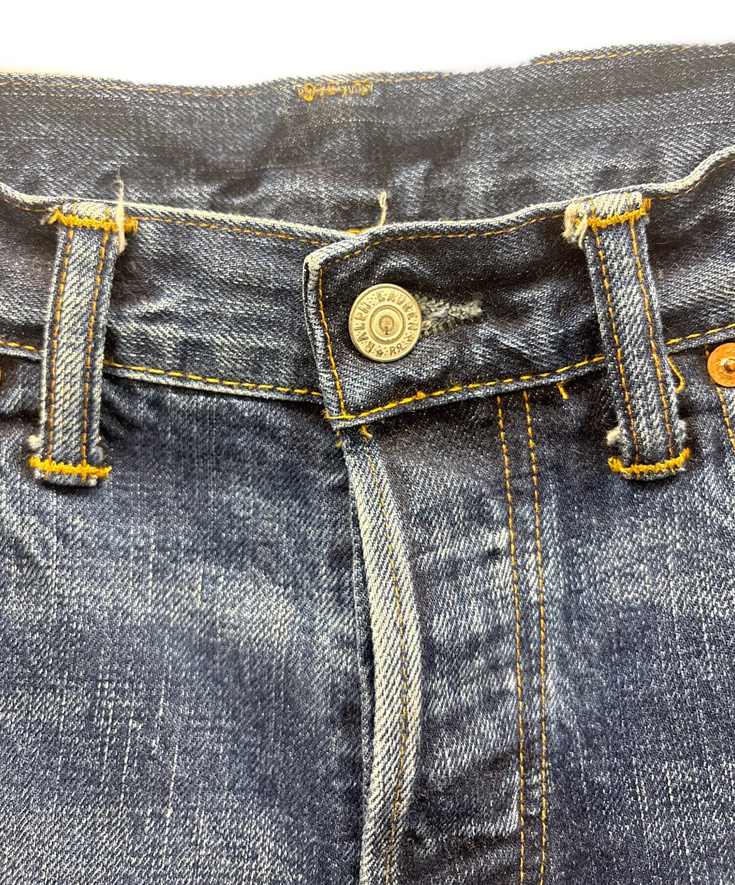 中古・古着通販】RRL (ダブルアールエル) デニムパンツ インディゴ