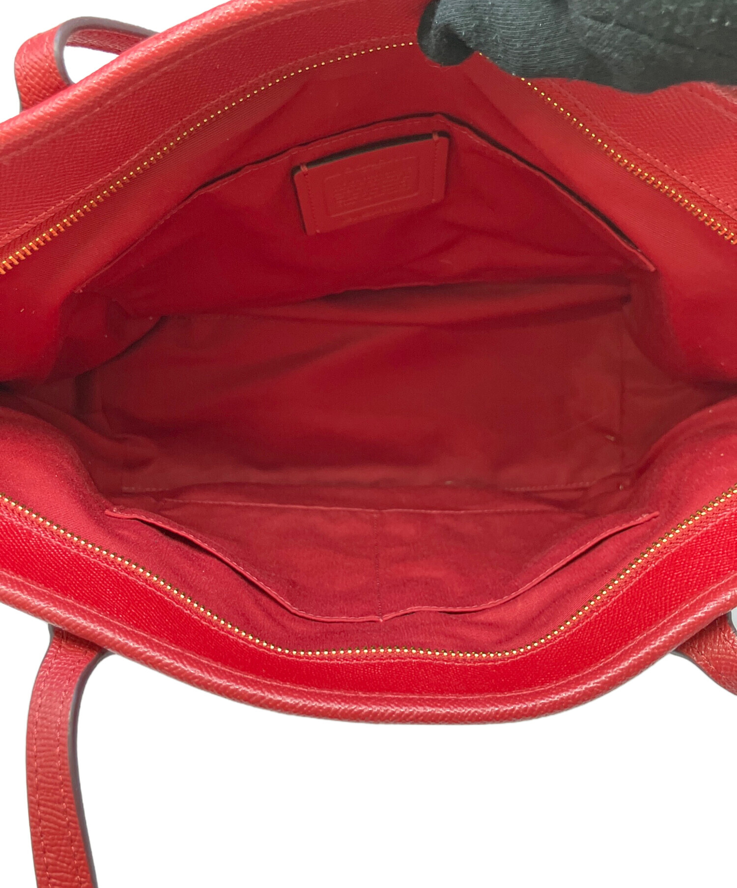 中古・古着通販】COACH (コーチ) トートバッグ レッド｜ブランド・古着
