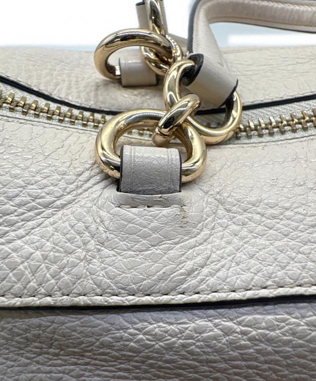 中古・古着通販】COACH (コーチ) 2WAYバッグ ベージュ｜ブランド・古着