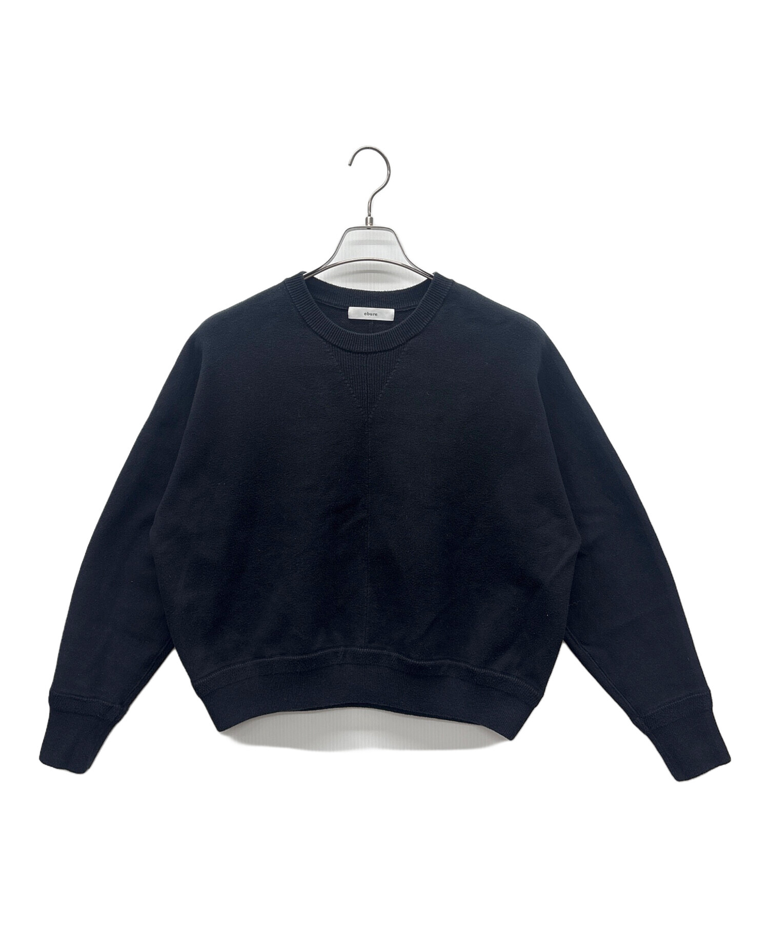 ebure - ebure エブール ニット・セーター M 黒 【古着】【中古】【送料無料】 【古着】【中古】 中古・古着通販】ebure (エブール) 厚手ニット ブラック サイズ