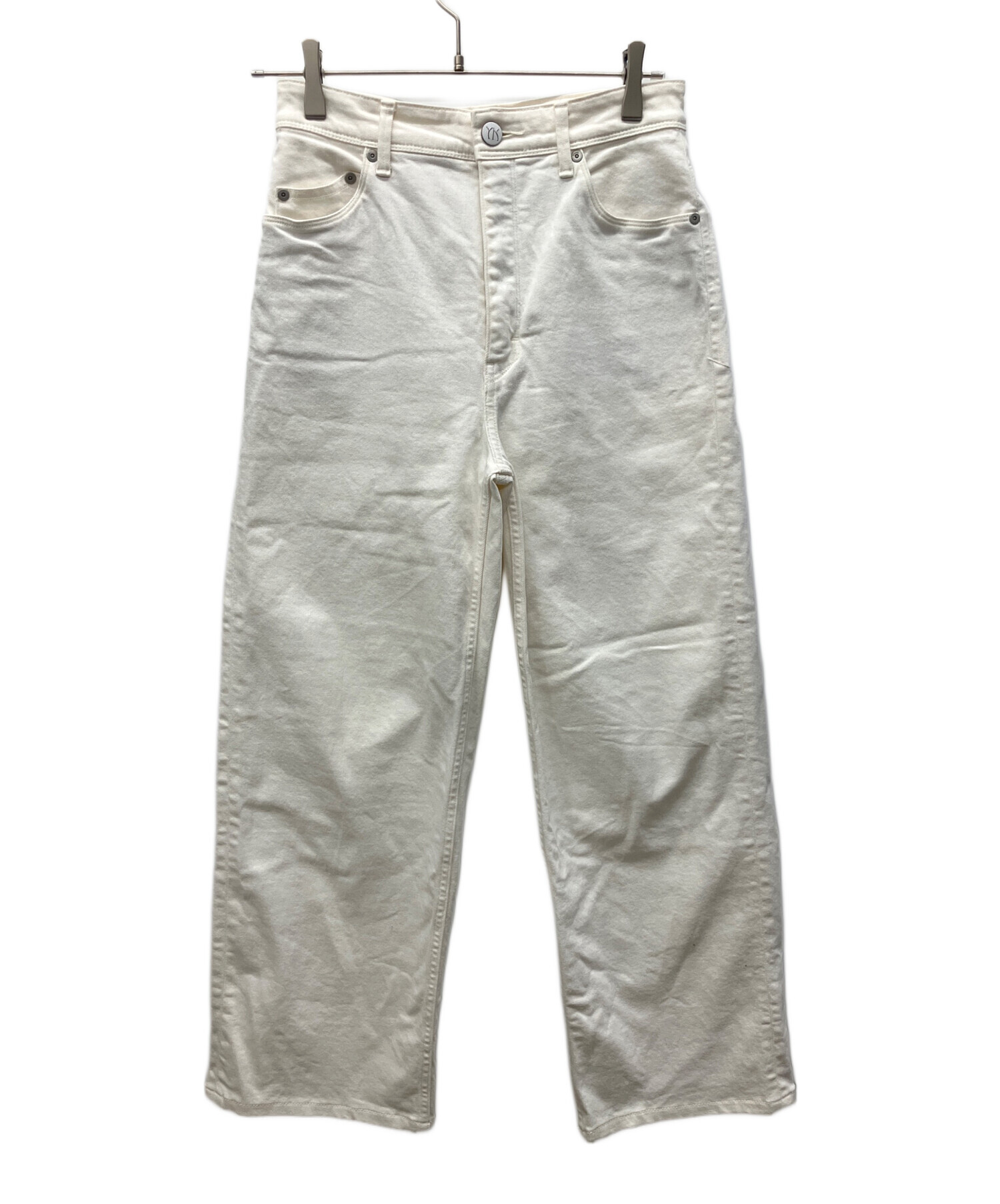 中古・古着通販】YANUK (ヤヌーク) パンツ ホワイト サイズ:26