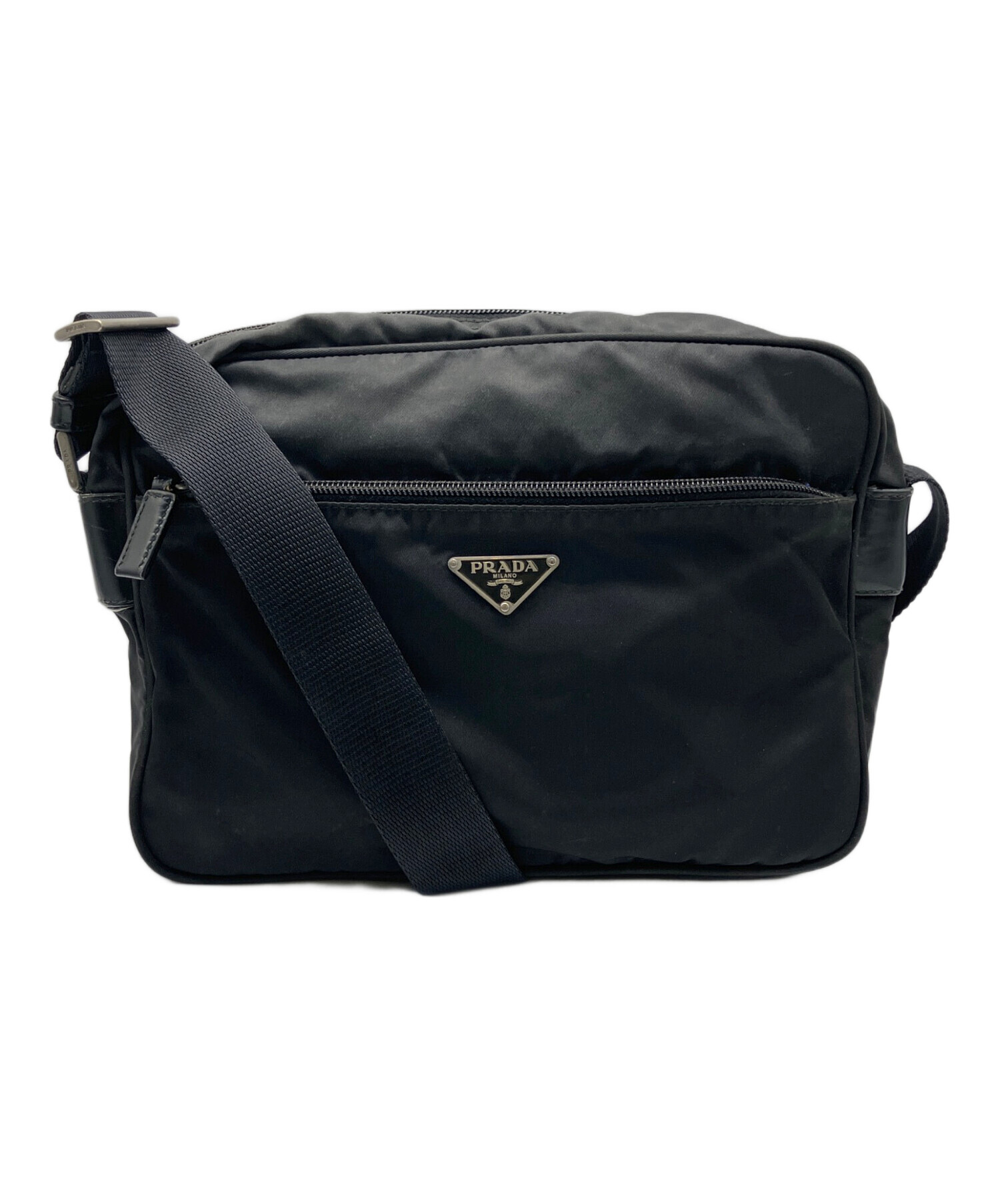 中古・古着通販】PRADA (プラダ) ショルダーバッグ ブラック｜ブランド