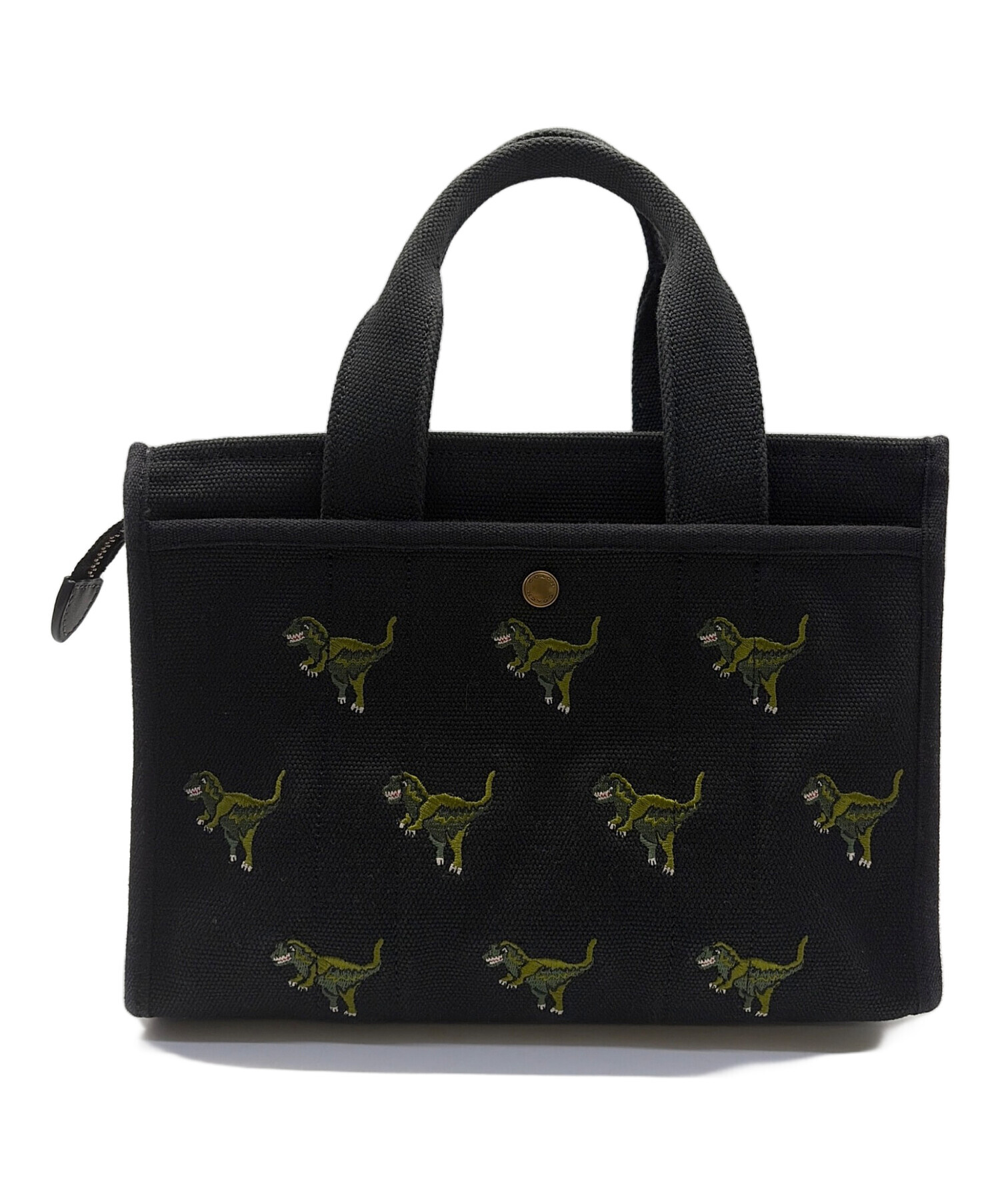 中古・古着通販】COACH (コーチ) カーゴトートバッグ ブラック