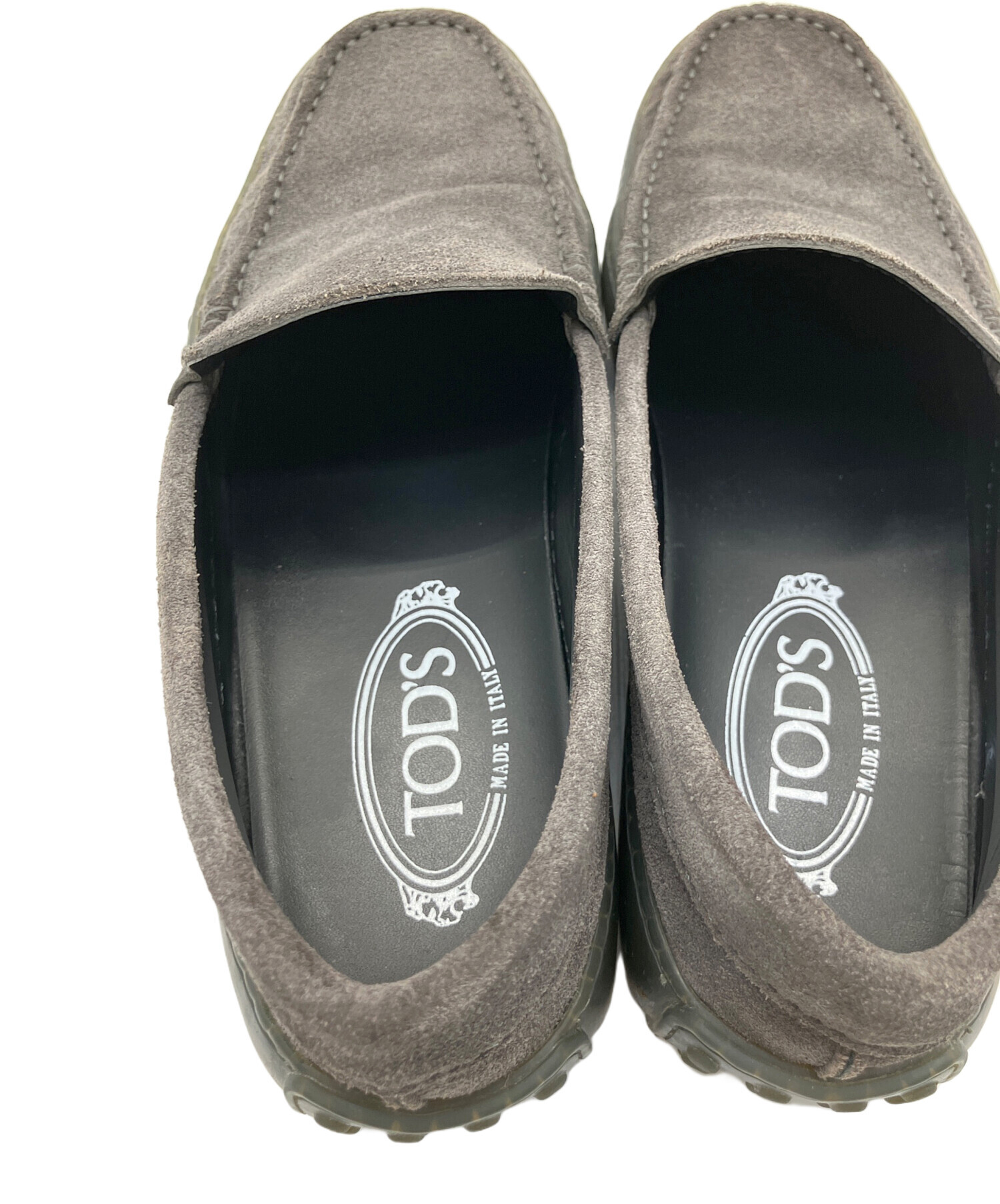 TOD'S トッズ シューズ（その他） EU42(27cm位) グレー 【古着】【中古】 中古・古着通販】TOD'S (トッズ) ローファー グレー サイズ:6