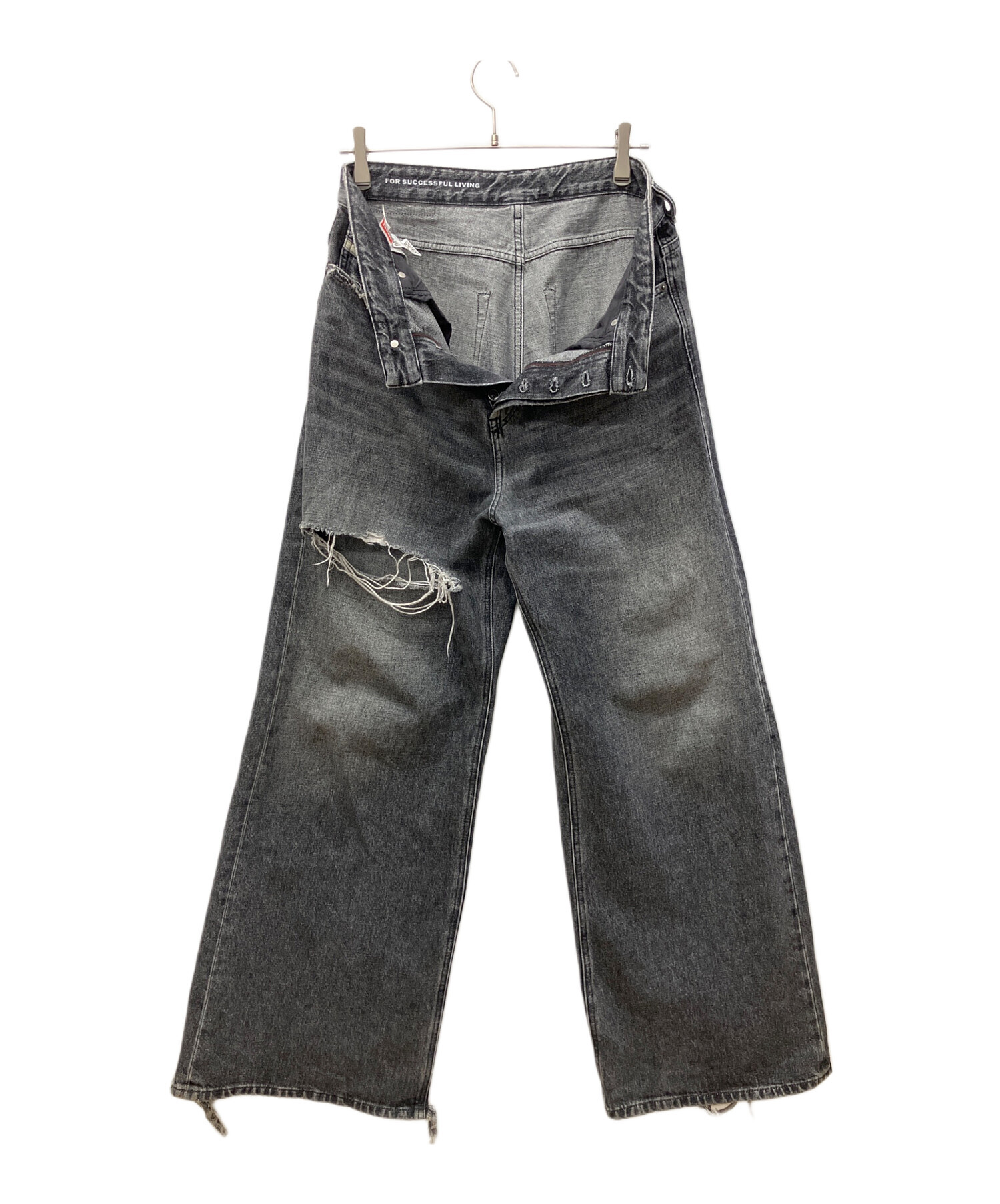 中古・古着通販】DIESEL Industry (ディーゼル) デニムパンツ グレー 