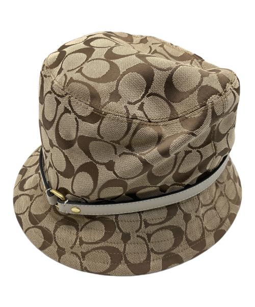 中古・古着通販】COACH (コーチ) バケットハット ベージュ｜ブランド