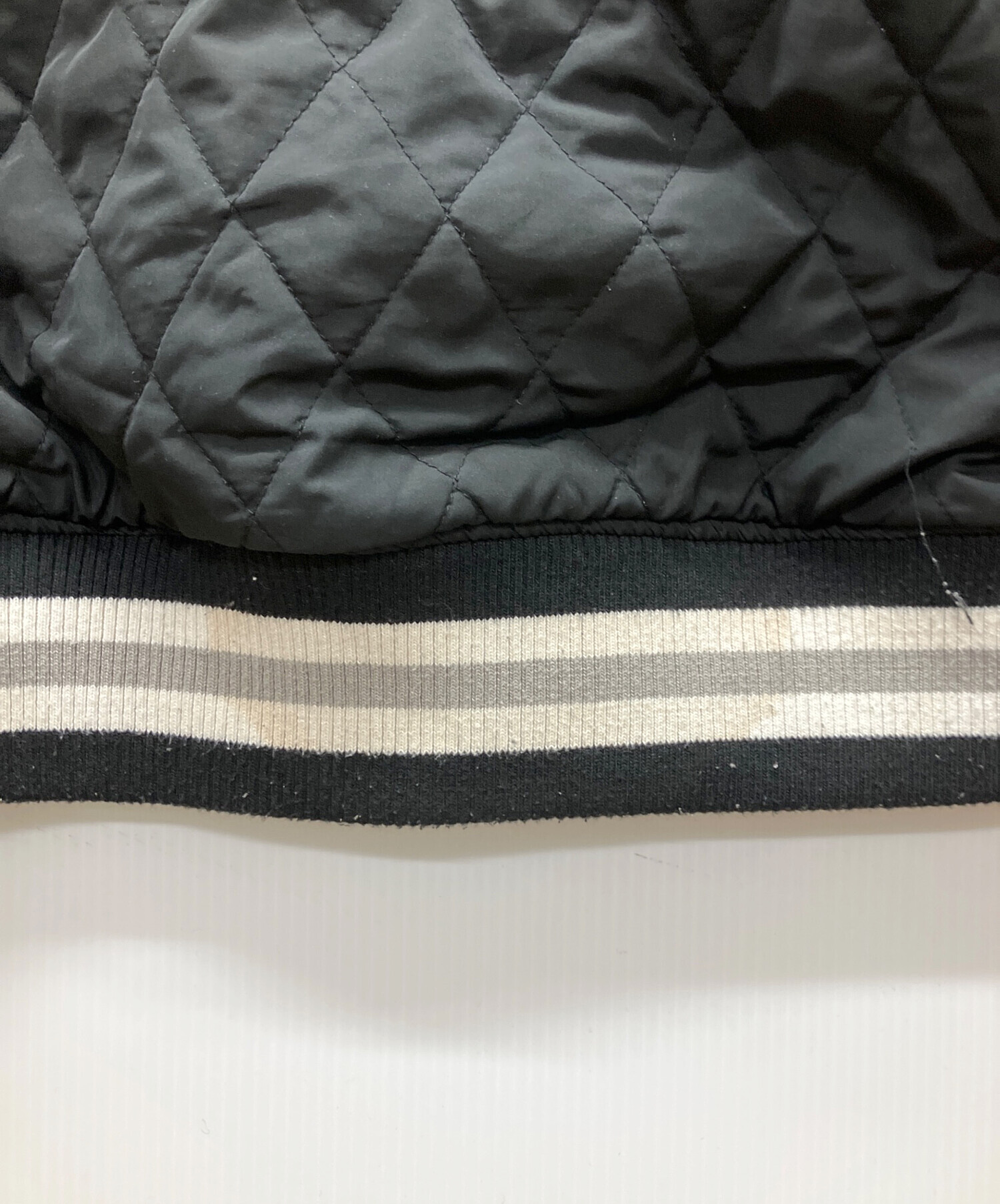 中古・古着通販】X-LARGE (エクストララージ) スタジャン ブラック