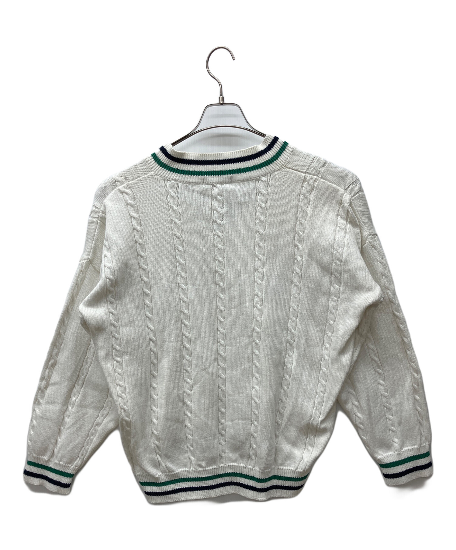 中古・古着通販】FRED PERRY (フレッドペリー) セーター ホワイト