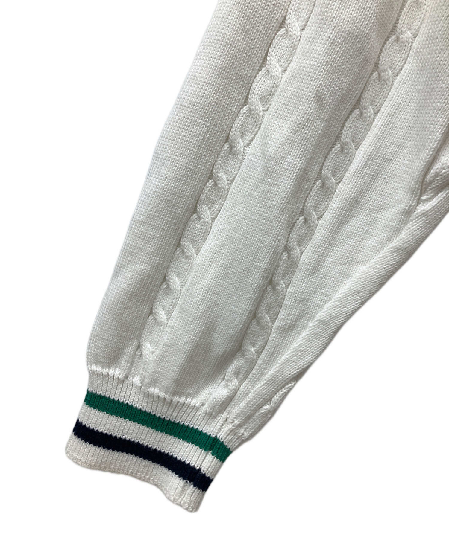 中古・古着通販】FRED PERRY (フレッドペリー) セーター ホワイト