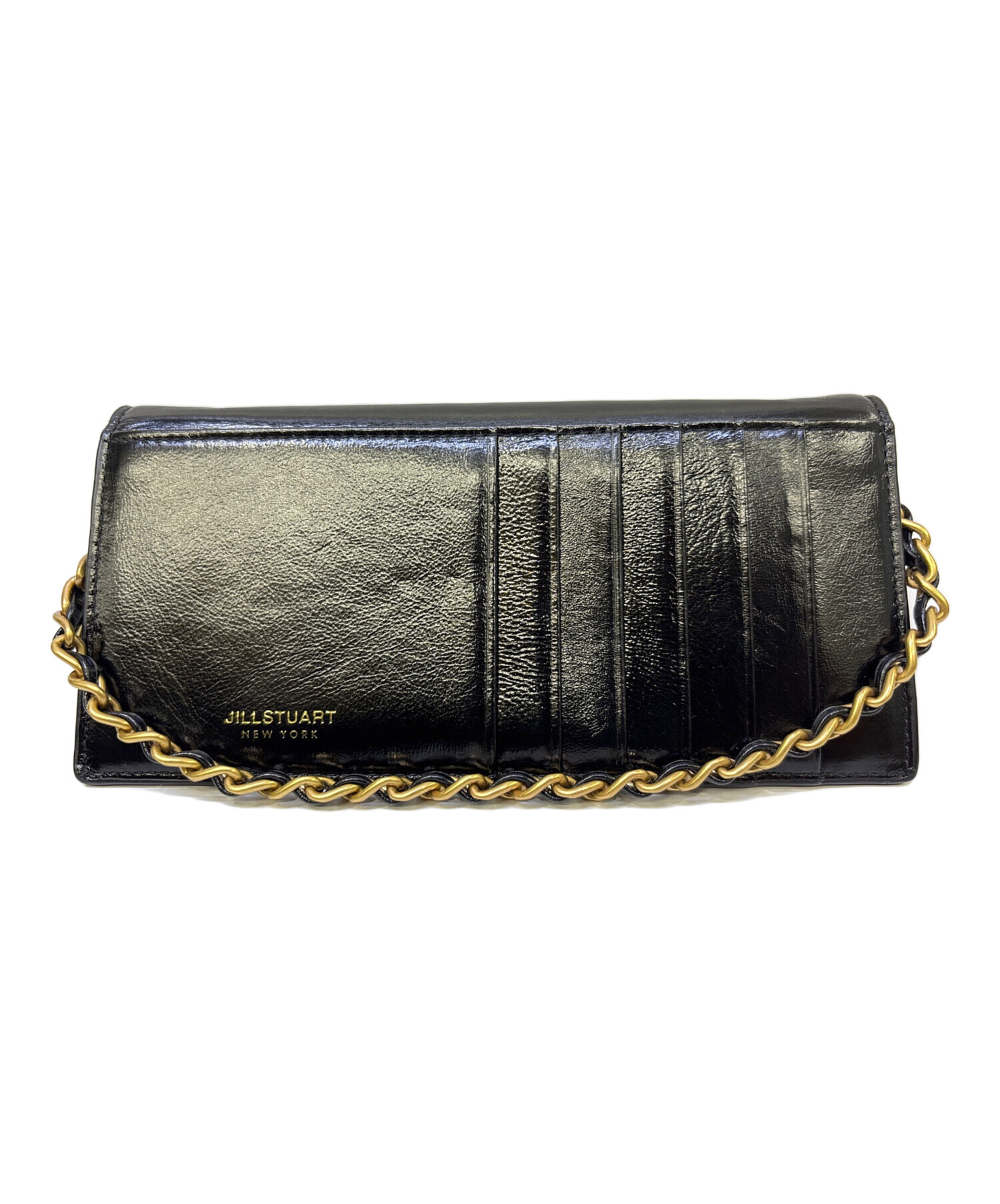 中古・古着通販】JILL STUART (ジルスチュアート) 長財布 ブラック 